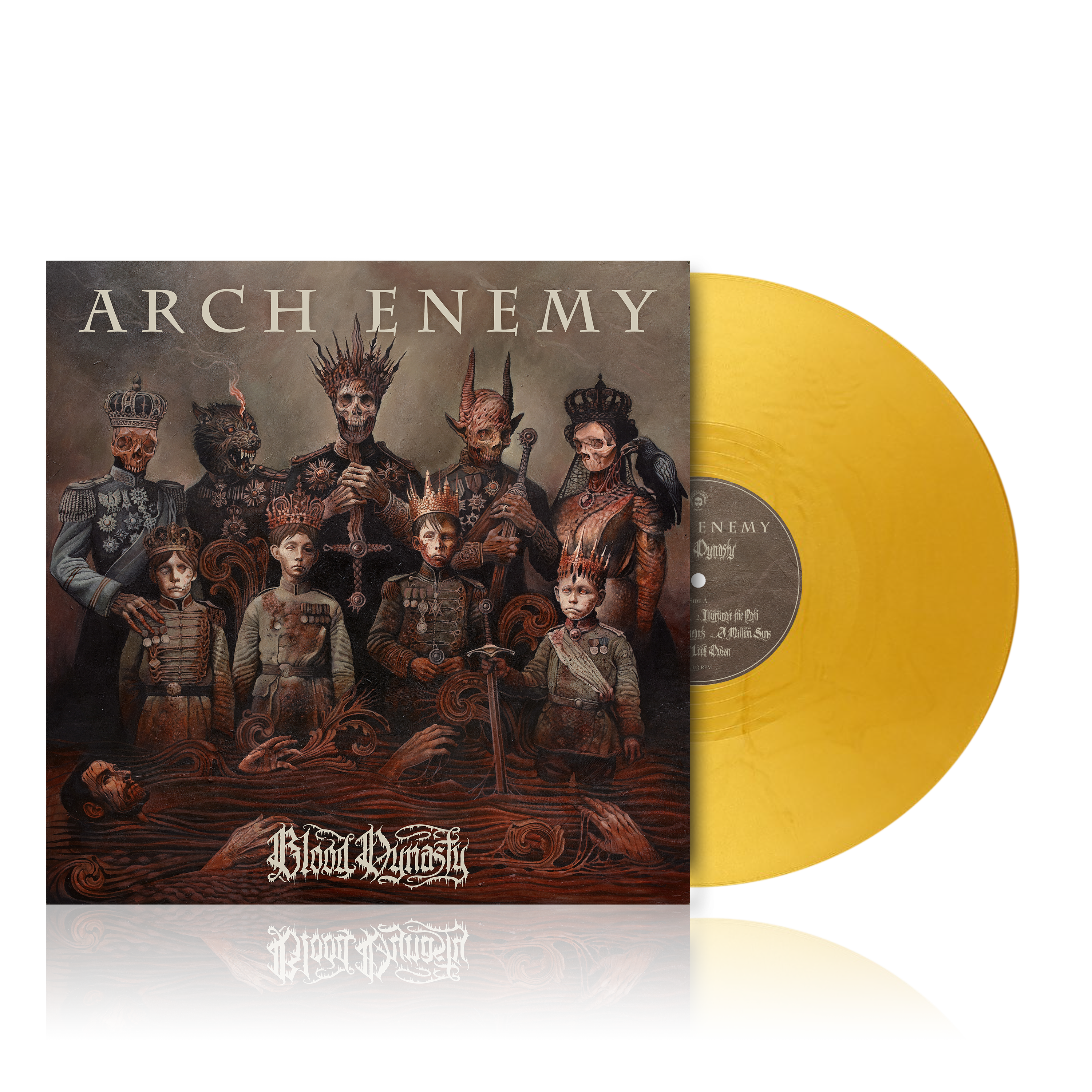 Blood Dynasty - Ltd. BRIGHT GOLD Vinyl Arch Enemy
