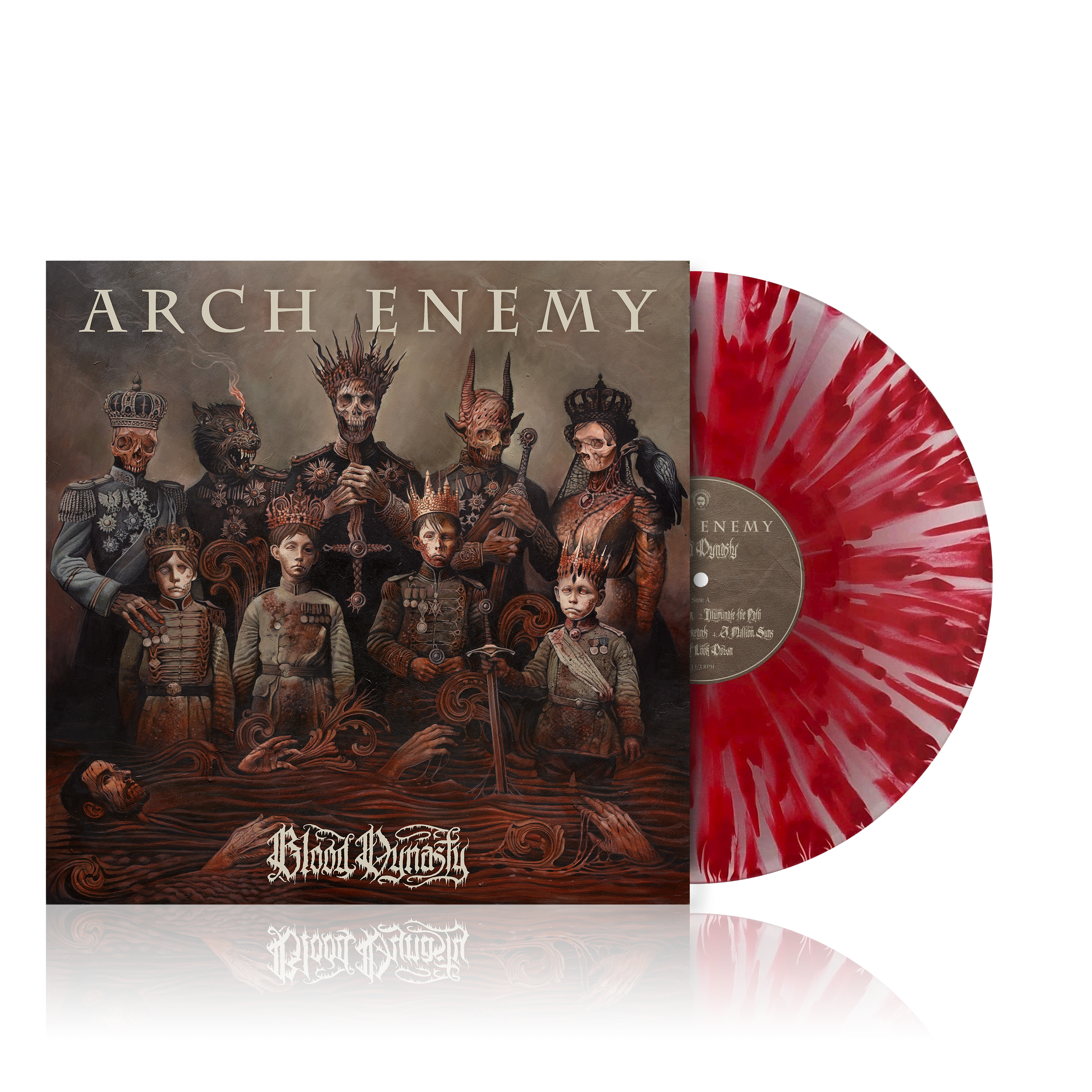 Blood Dynasty - Ltd. RED BLOOD SPLATTER Vinyl Arch Enemy