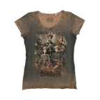 Blood Dynasty Acid Wash - Girl-Shirt Arch Enemy