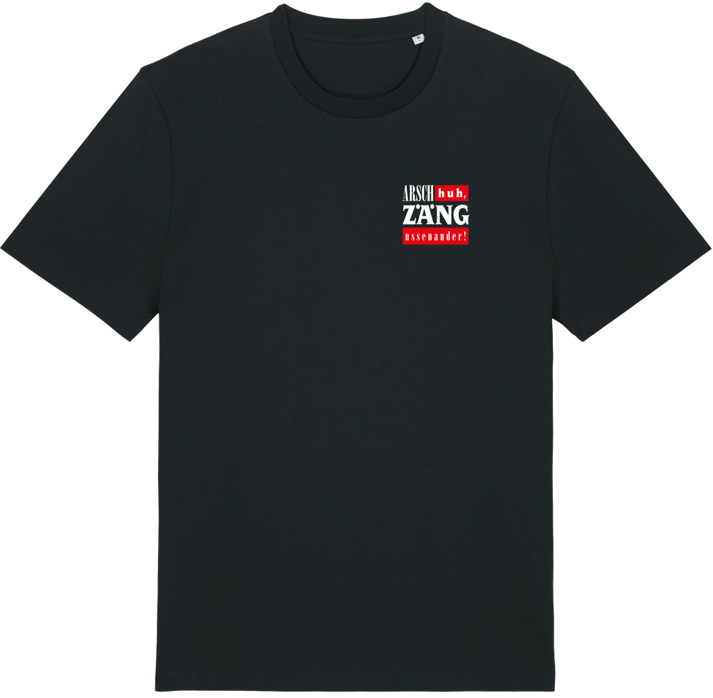 Logo Pocket - T-Shirt (Schwarz) Arsch Huh