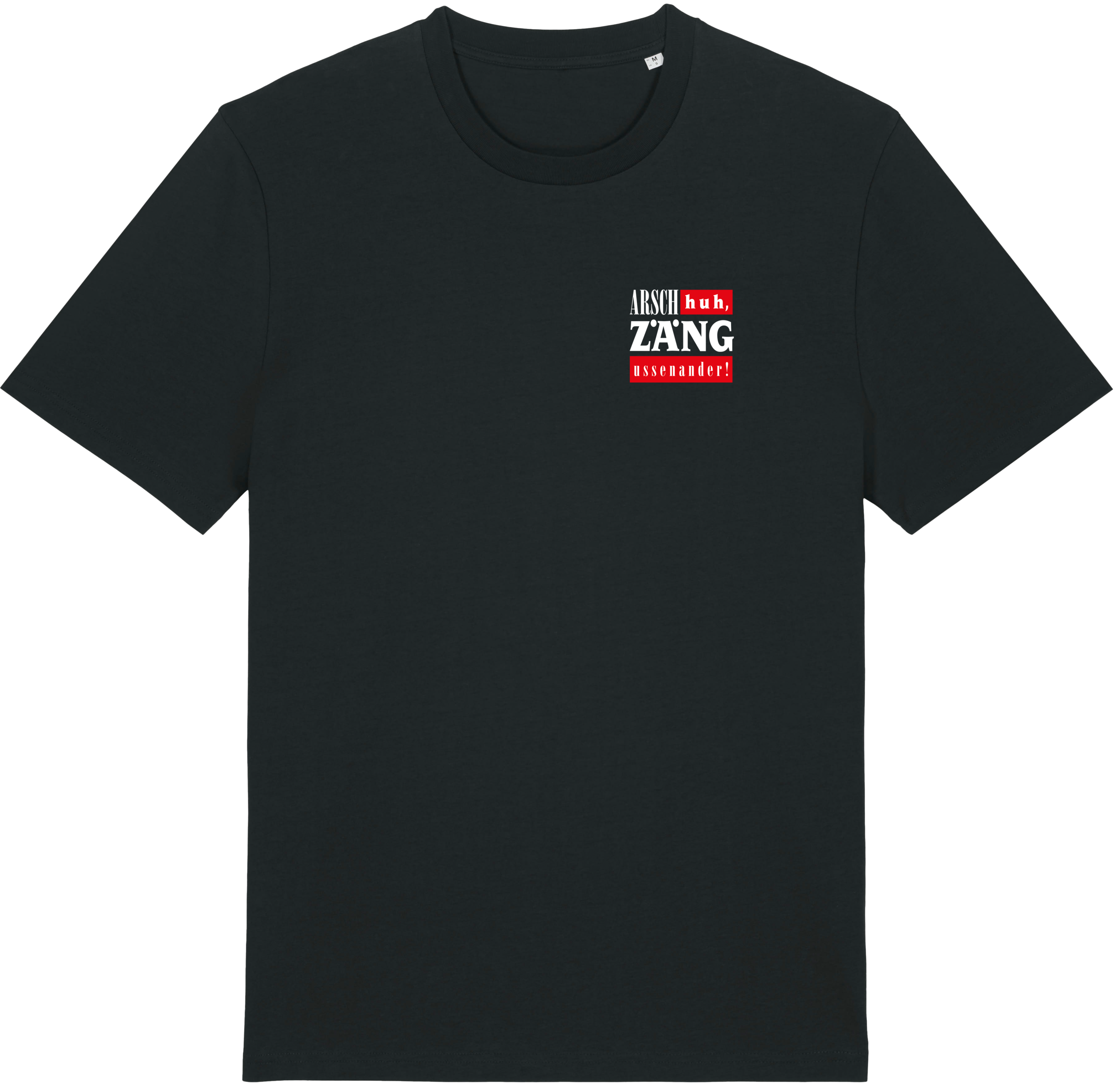 Logo Pocket - T-Shirt (Schwarz) Arsch Huh