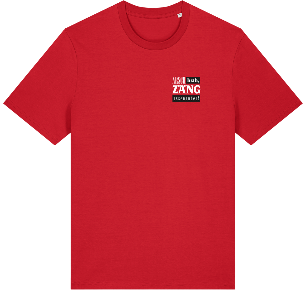 Logo Pocket - T-Shirt (Rot) Arsch Huh