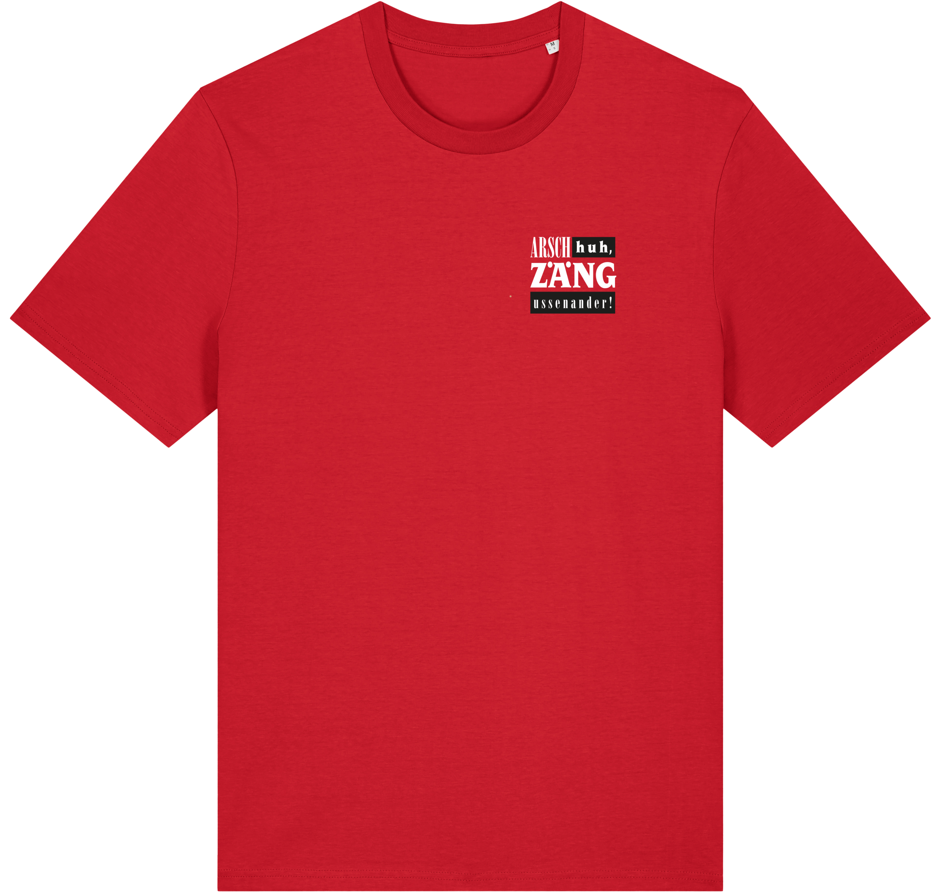 Logo Pocket - T-Shirt (Rot) Arsch Huh
