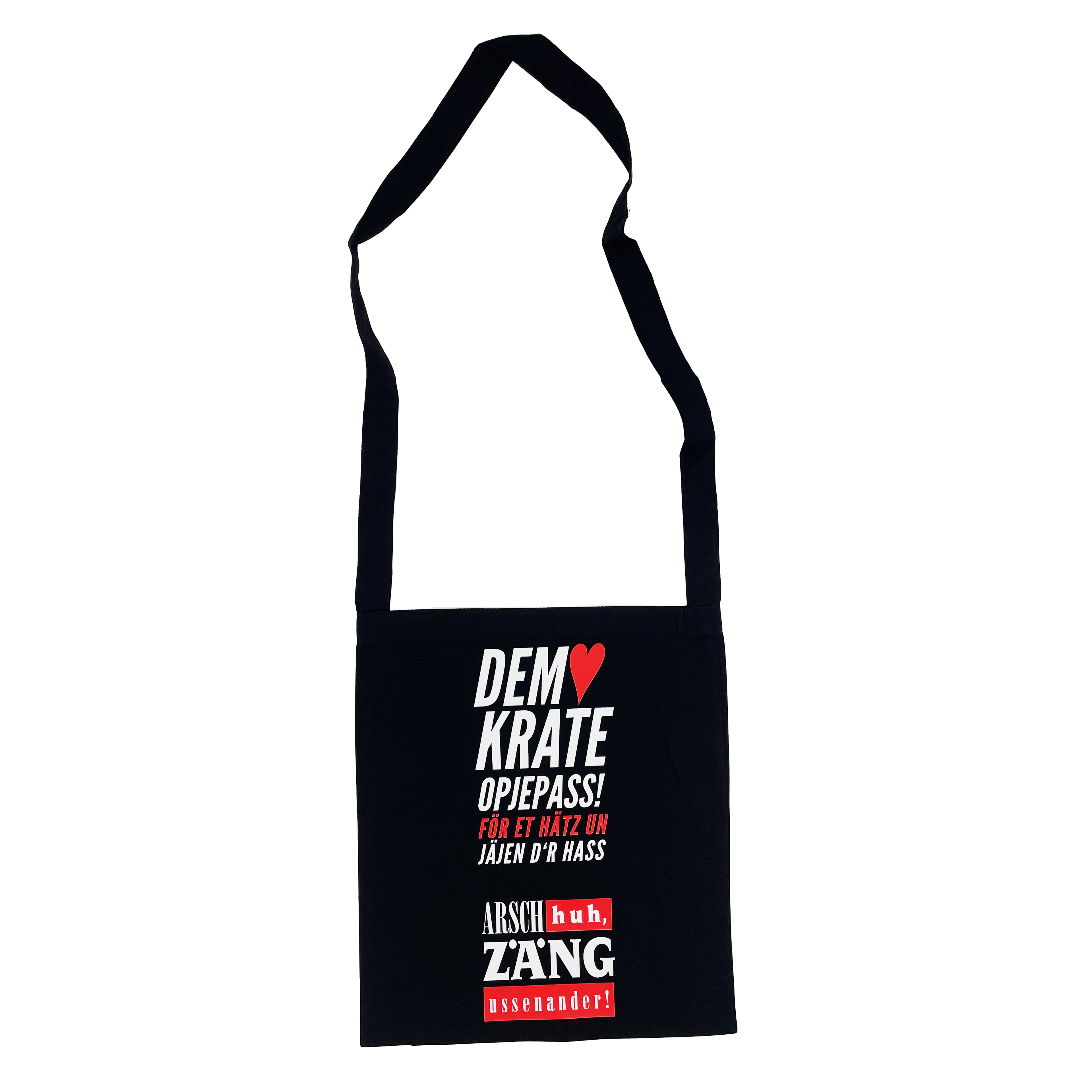 Demokratie Opjepass - Tote Bag Arsch Huh