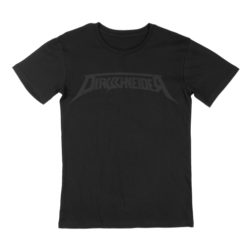Black on Black Logo - T-Shirt Dirkschneider