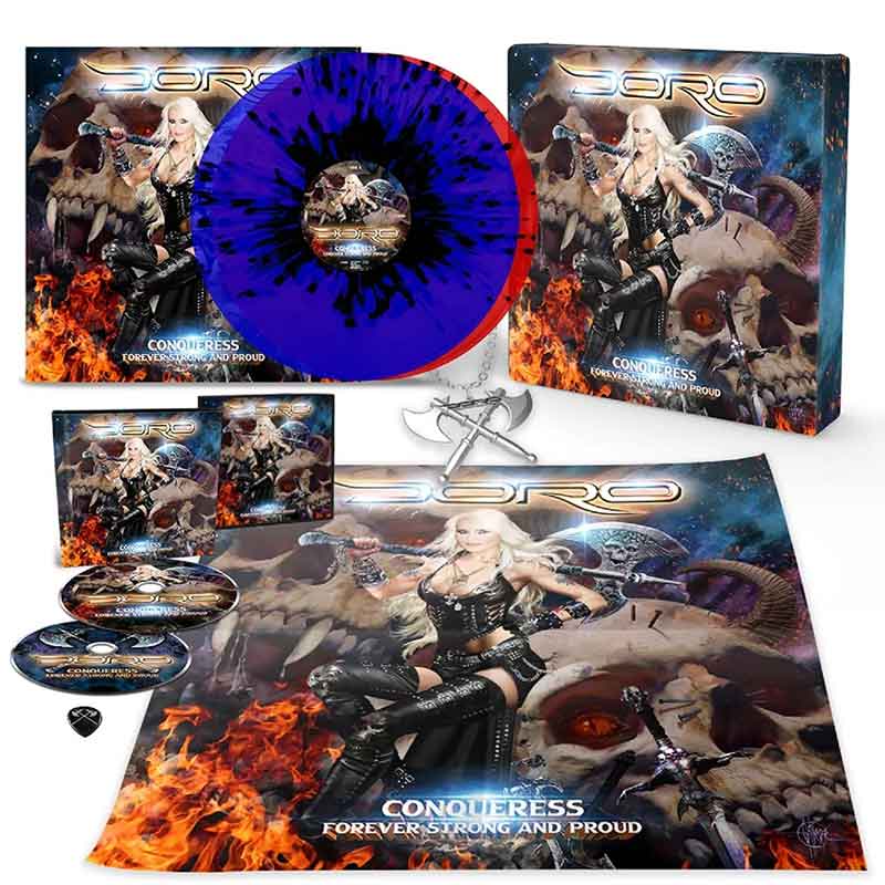 Conqueress Forever Strong and Proud - 2LP & 2CD Boxset DORO