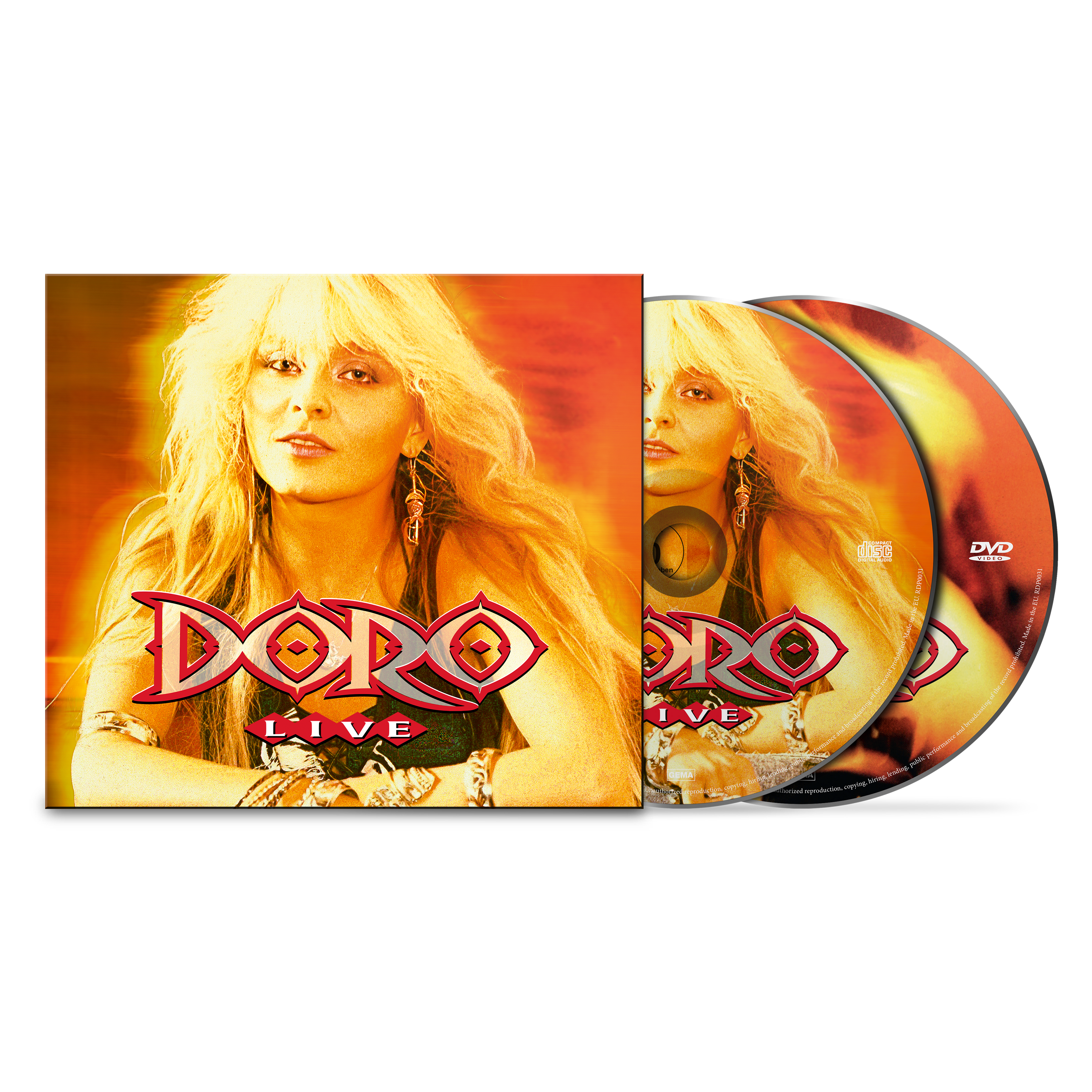 Live - CD & DVD Digipak (Release: 03.07.2026)