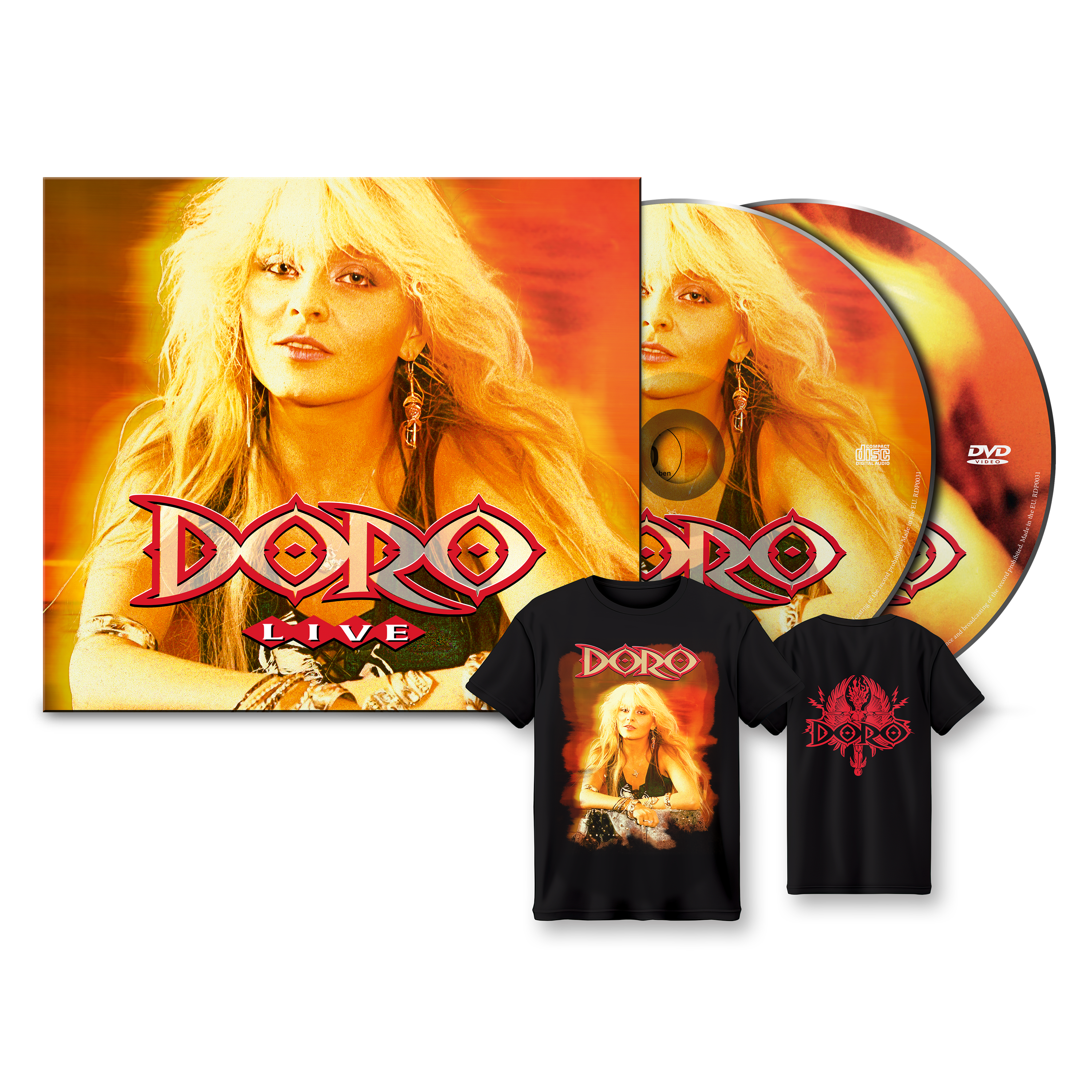Live CD & DVD Digipak + T-Shirt - Bundle (Release: 03.07.2026)