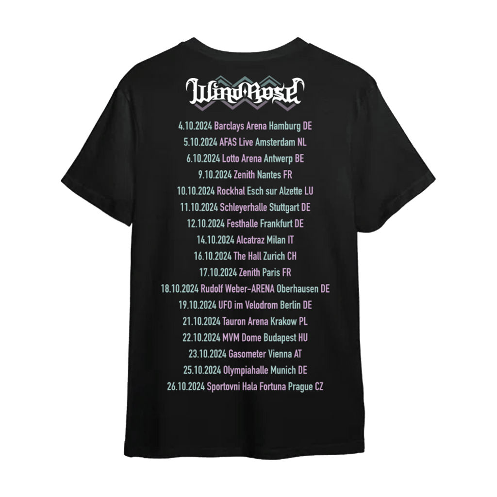 Dwarf Gate Tourshirt 2024 - T-Shirt Wind Rose