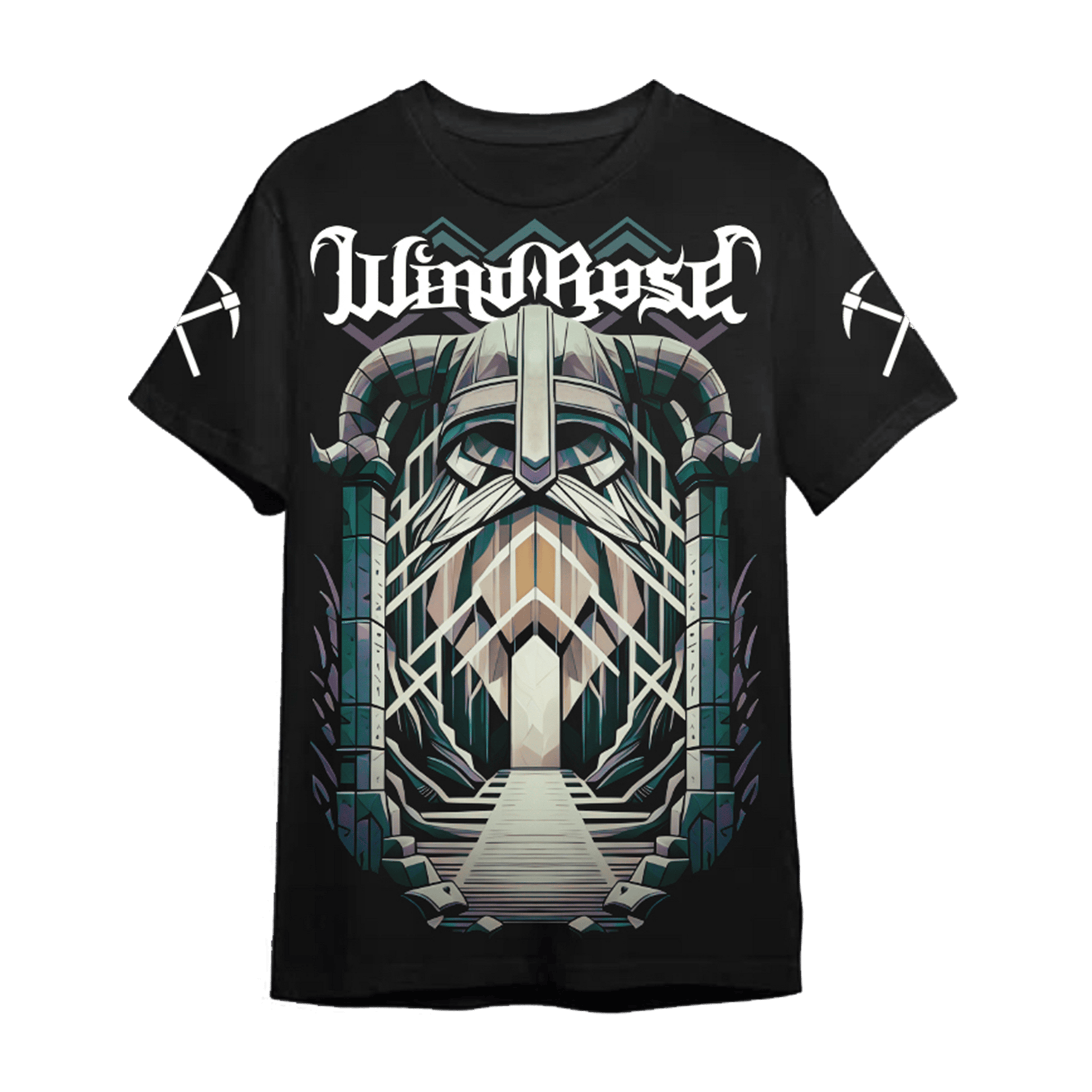 Dwarf Gate Tourshirt 2024 - T-Shirt Wind Rose