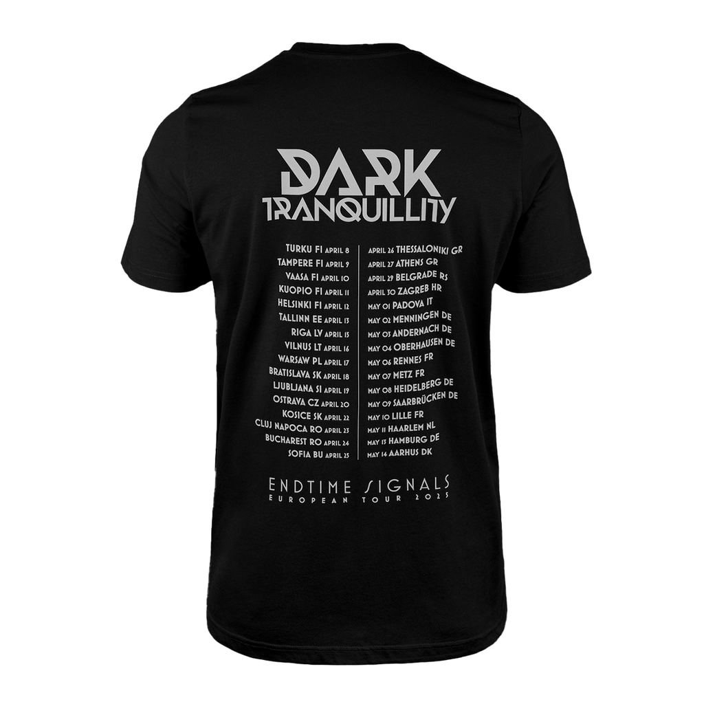 Endtime Signals Tour 2025 - T-Shirt Dark Tranquillity