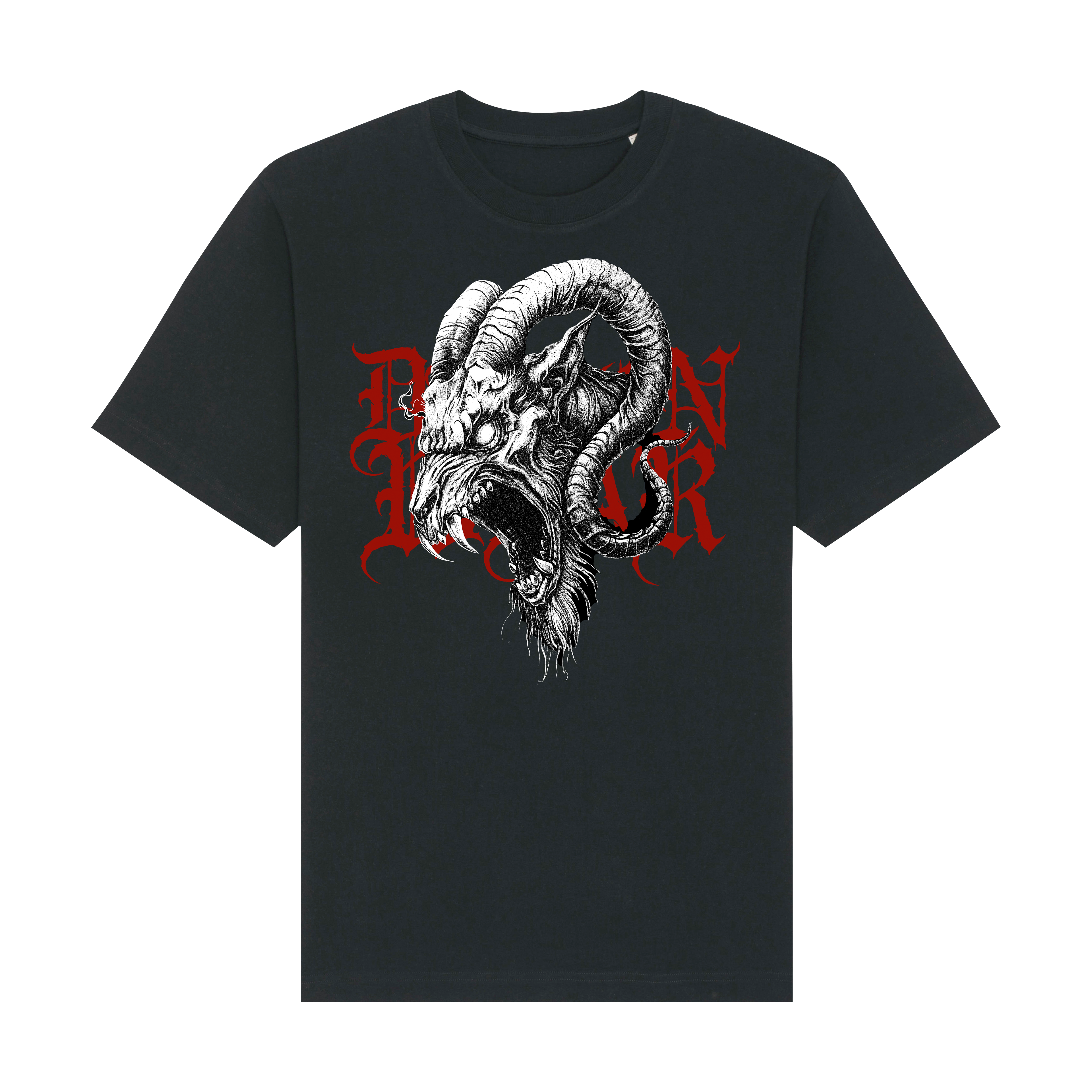 Demon Wear Infernal Ram – Premium Heavyweight Tee