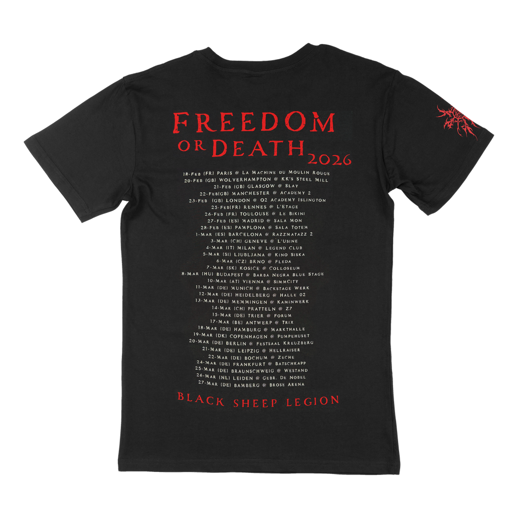 Freedom or Death Tour 2026 - T-Shirt