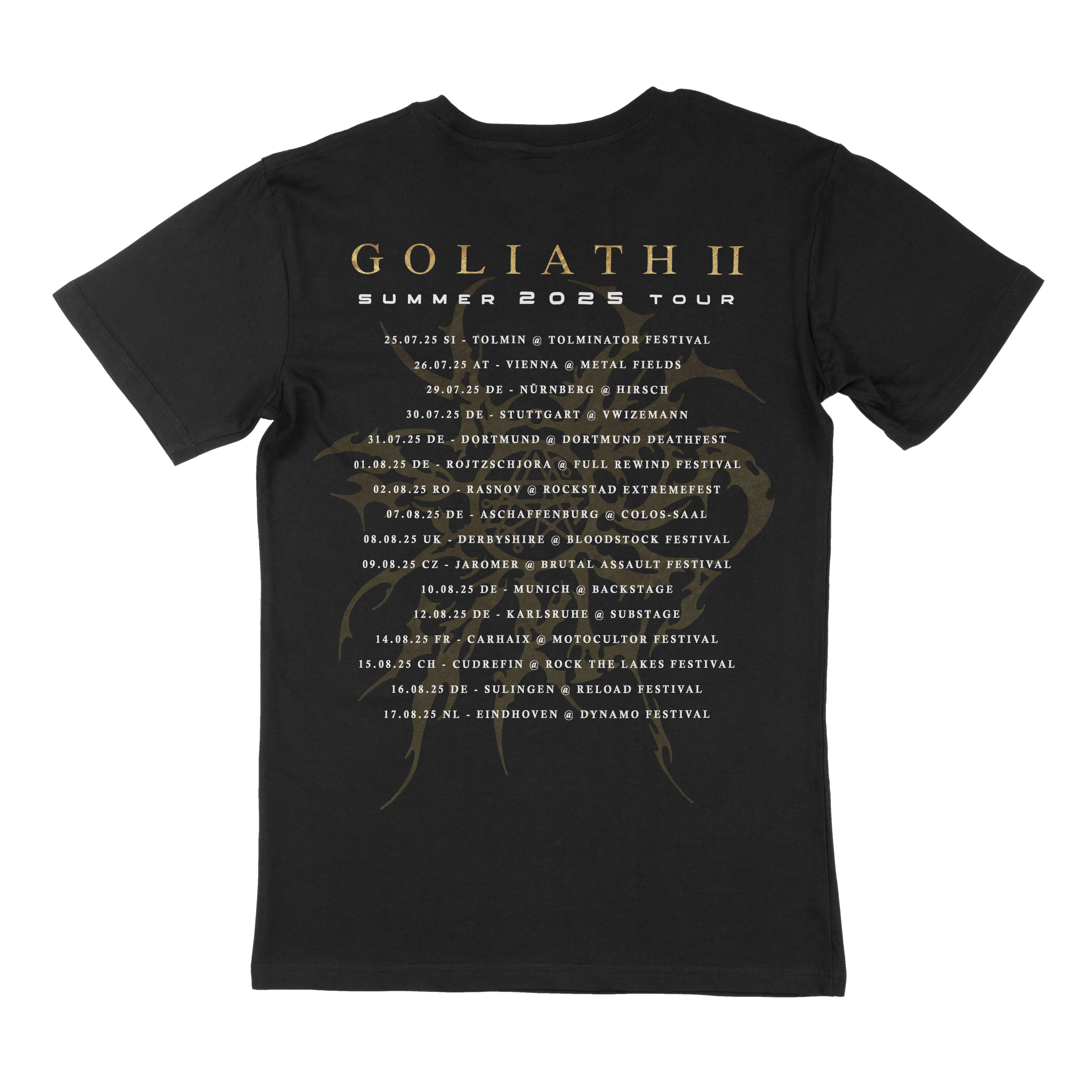 Goliath Tour 2025 - T-Shirt Kataklysm