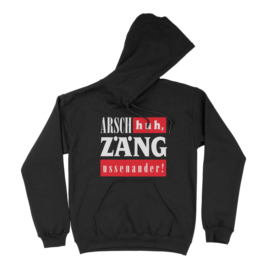 För Et Hätz - Hoodie (Schwarz) Arsch Huh