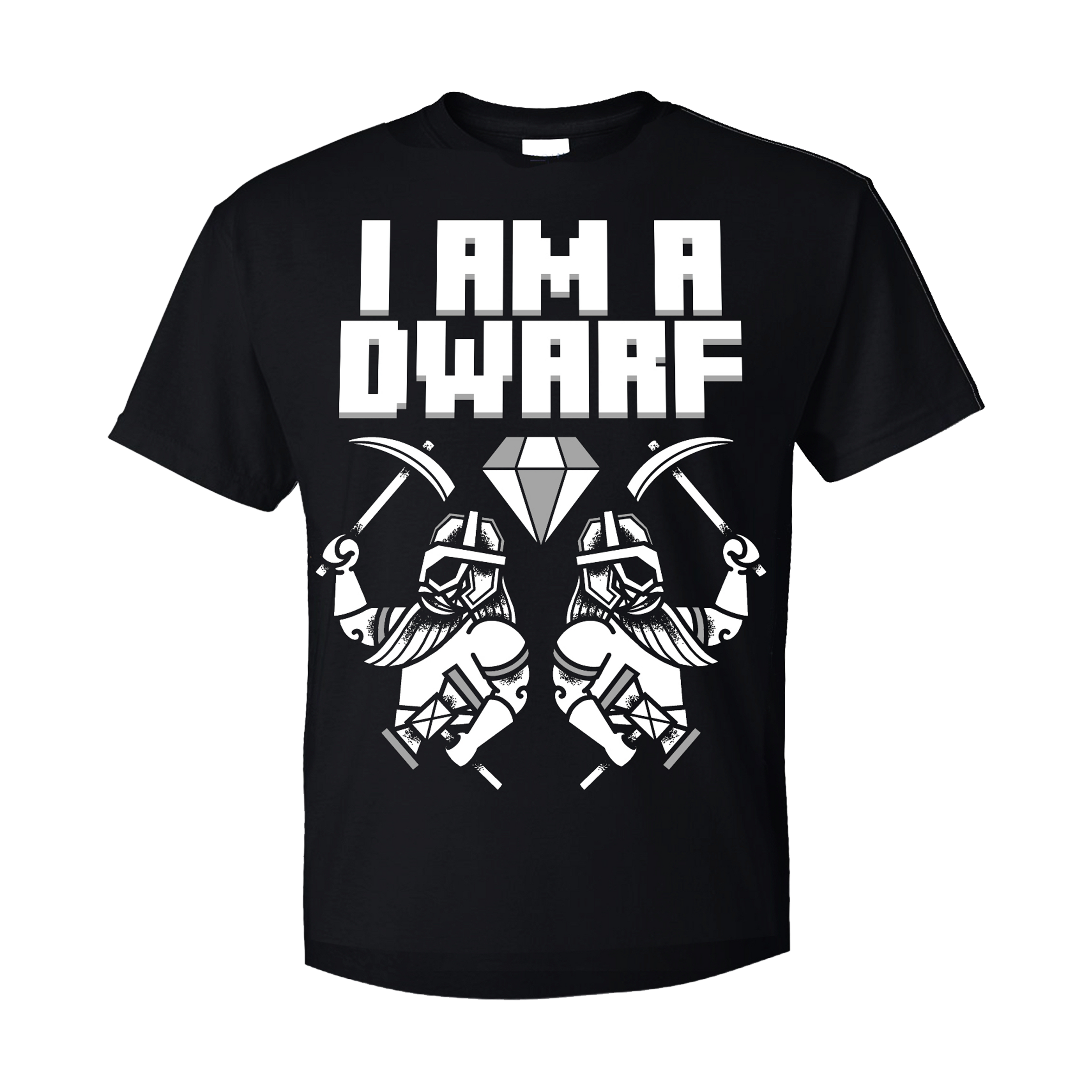 I Am A Dwarf - T-Shirt Wind Rose