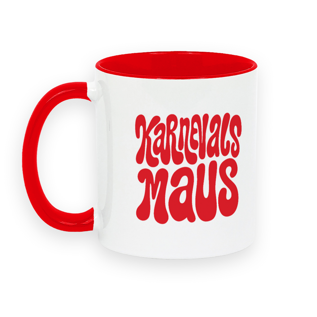 Karnevalsmaus - Tasse Druckluft