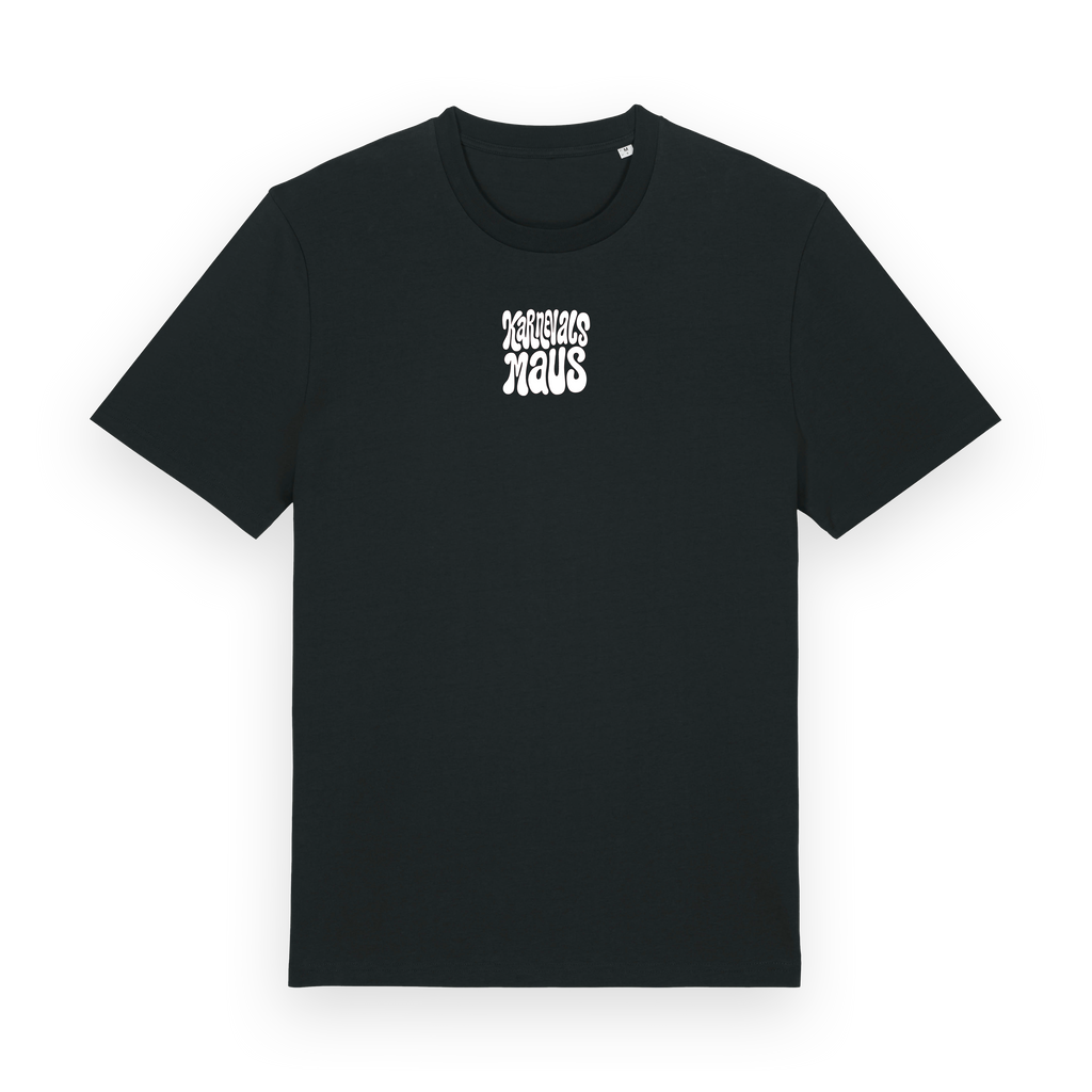 Karnevalsmaus - Regular Uni-Sex Cut T-Shirt schwarz Druckluft