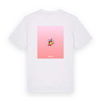 Karnevalsmaus - Regular Uni-Sex Cut T-Shirt weiß Druckluft