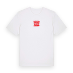 Karnevalsmaus - Regular Uni-Sex Cut T-Shirt weiß Druckluft