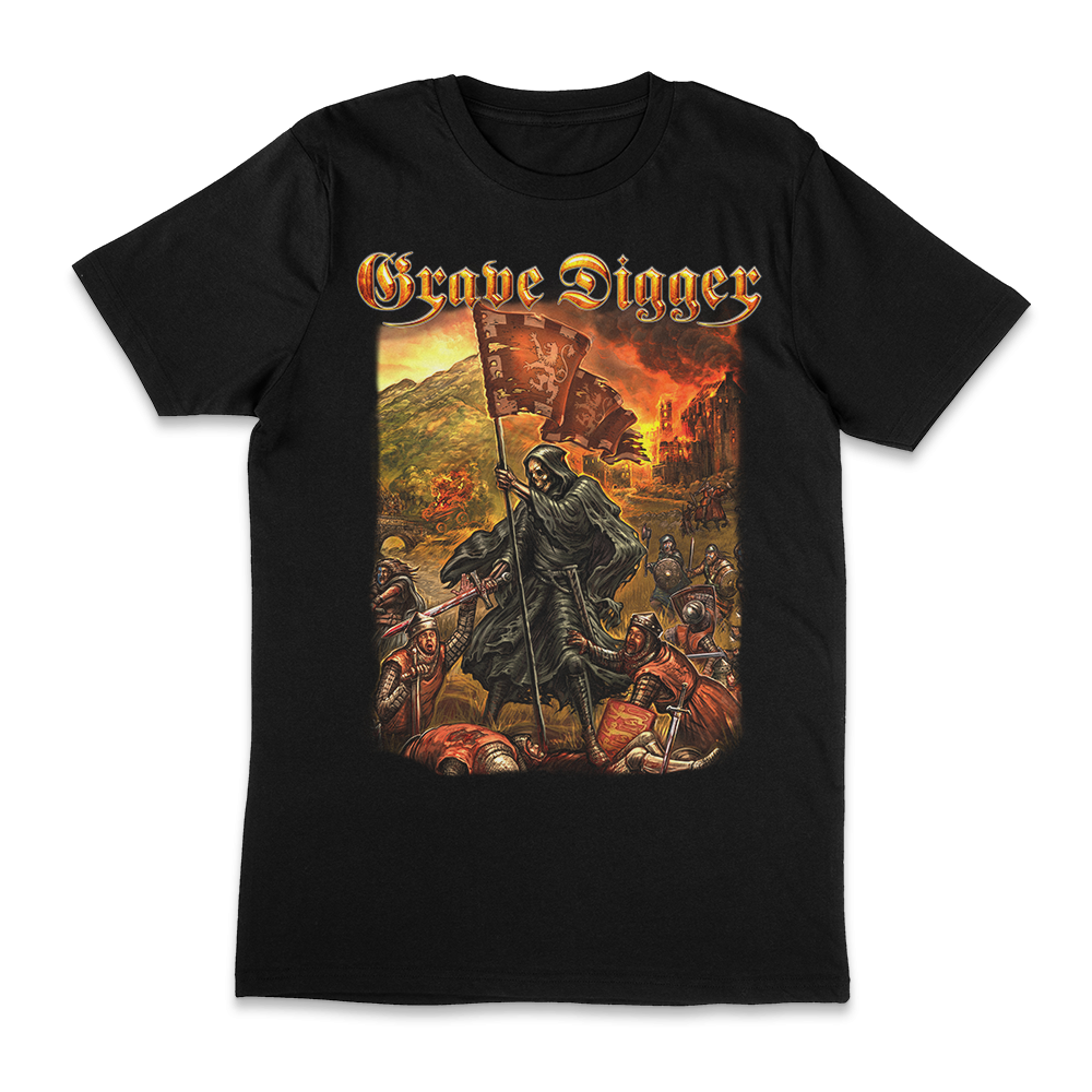Fields of Blood - T-Shirt - Grave Digger