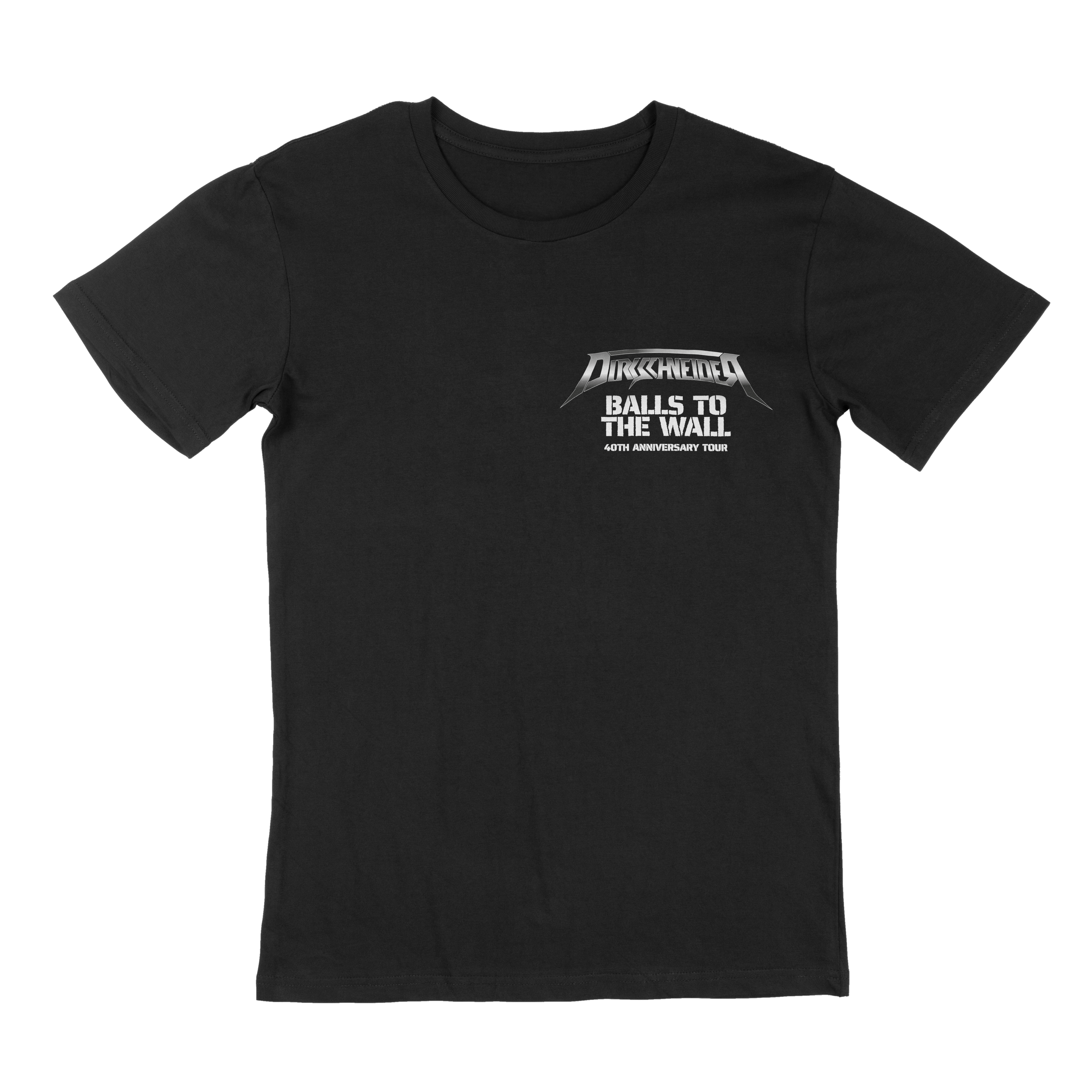 Balls to The Wall 40th Anniversary Tour 2025 Setlist - T-Shirt Dirkschneider