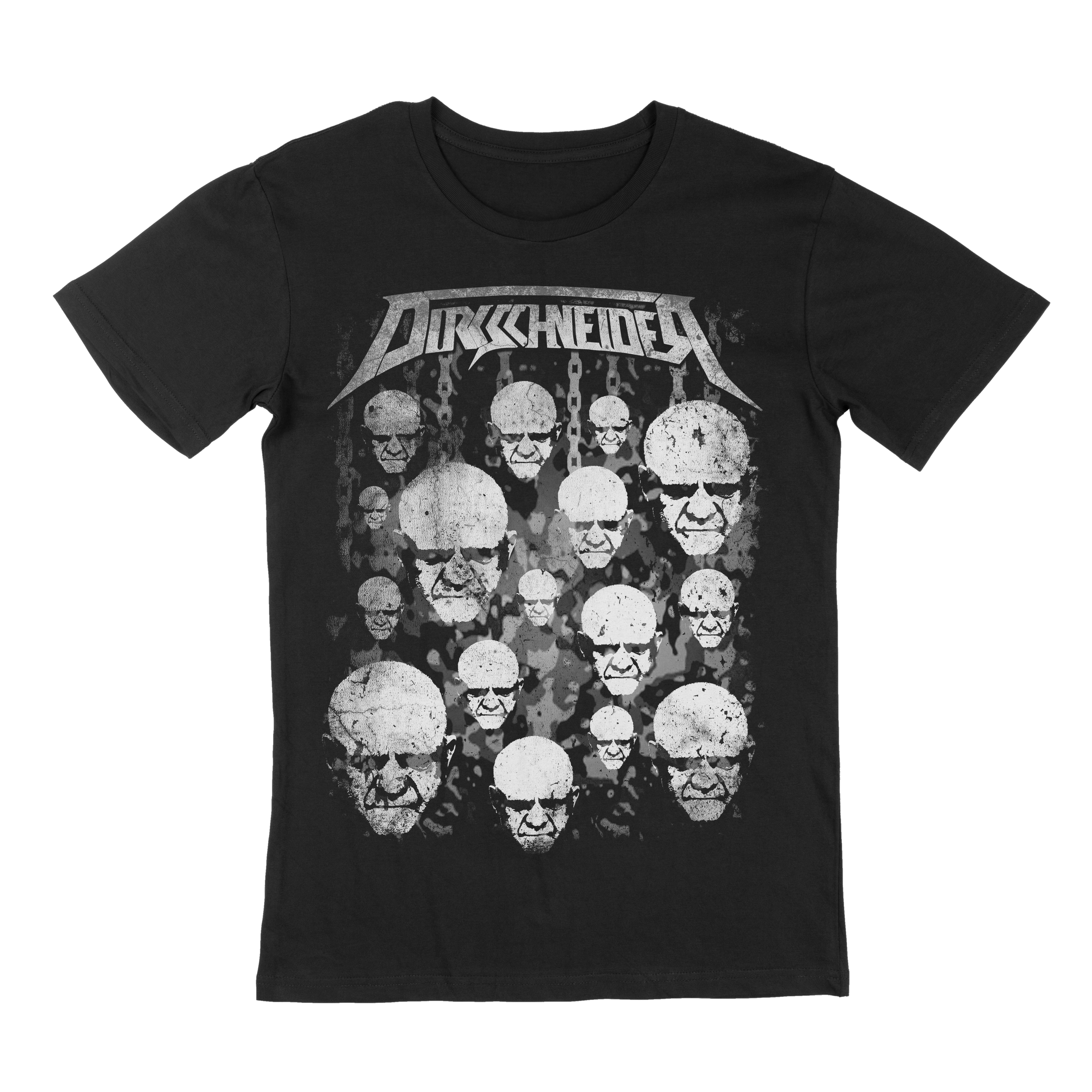 Faces Black - T-Shirt Dirkschneider