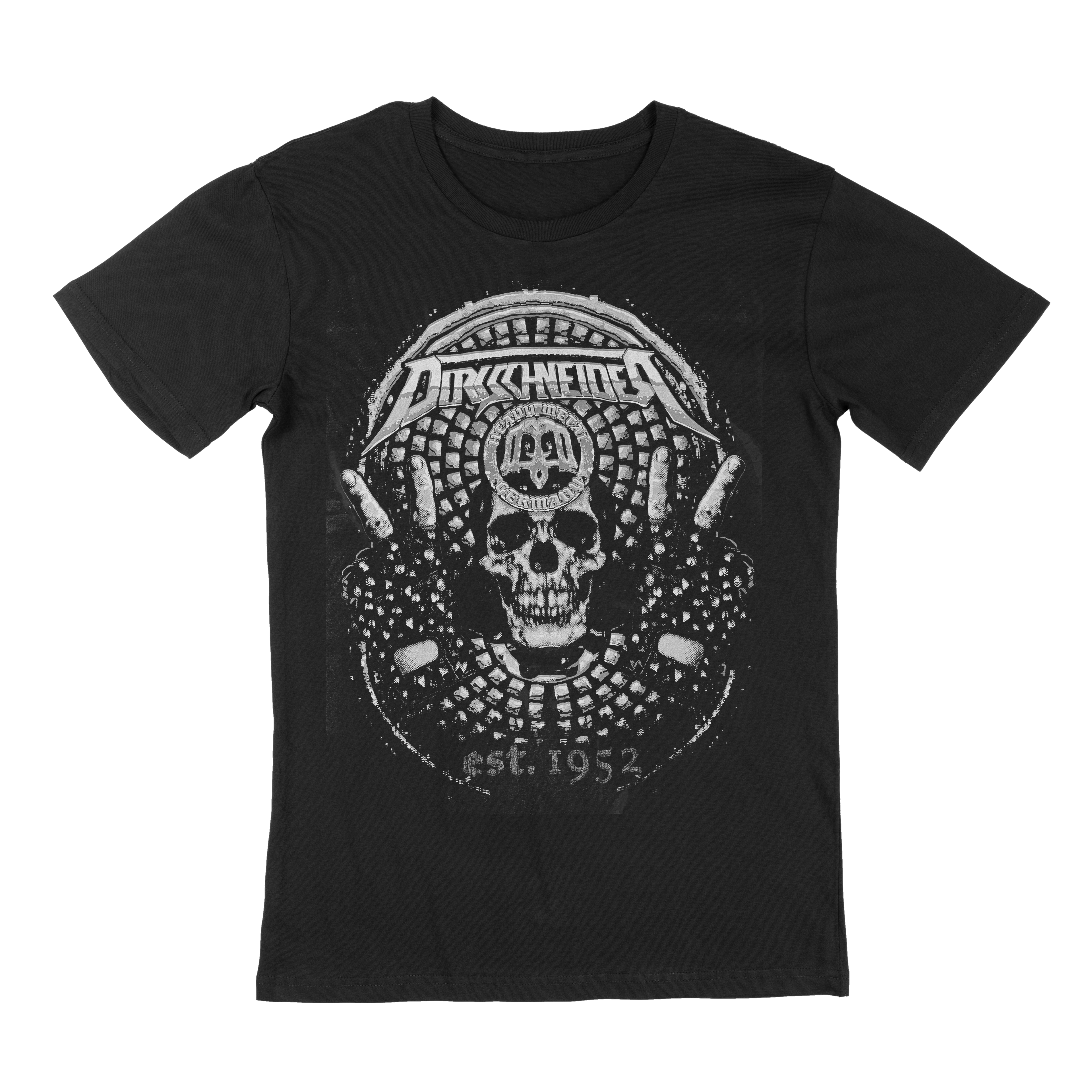 Back To The Roots Tour 2017 Part 2 Skull - T-Shirt Dirkschneider