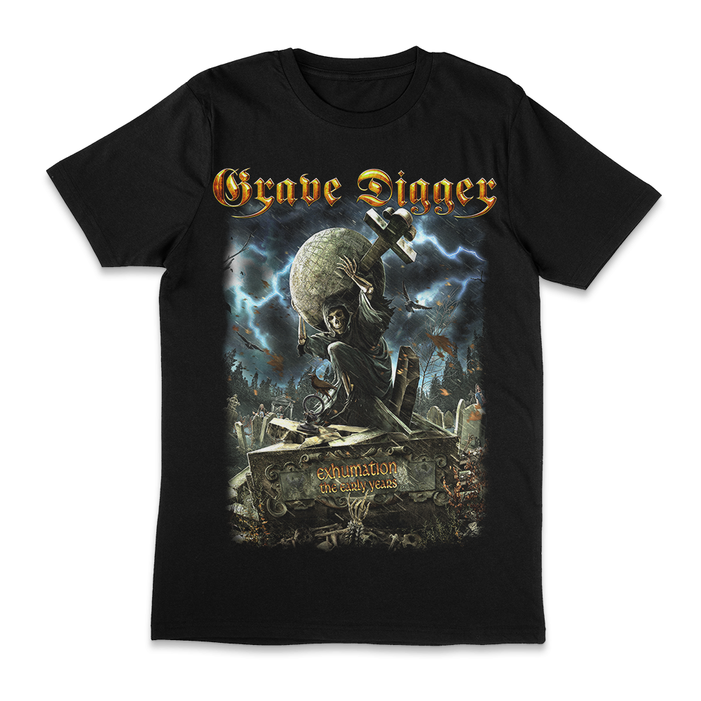 Exhumation Birthday - T-Shirt - Grave Digger