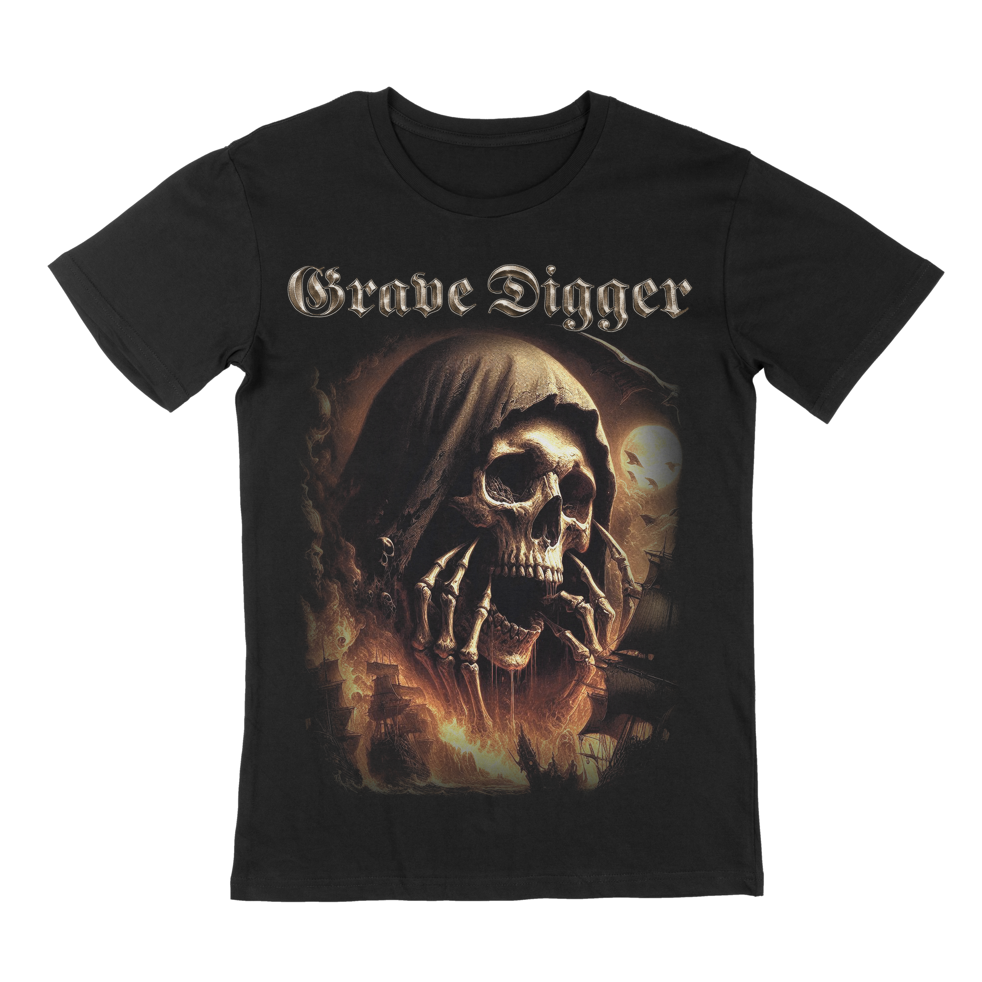 Hellfire Crusade - T-Shirt - Grave Digger
