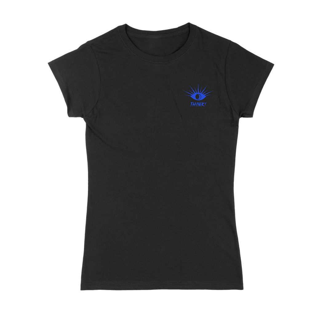 Use Your Brain Blue - Girly Shirt Seraina Telli
