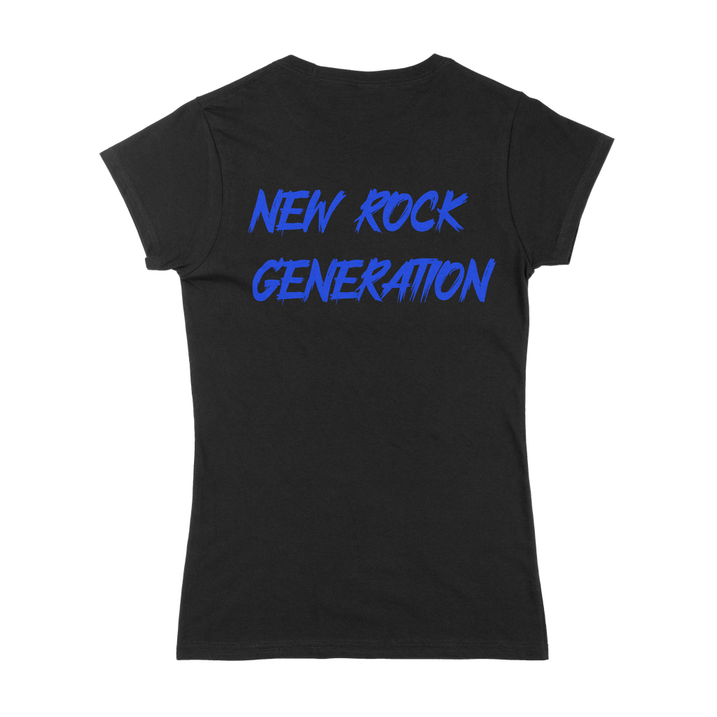 New Rock Generation Blue - Girly Shirt Seraina Telli