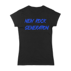 New Rock Generation Blue - Girly Shirt Seraina Telli