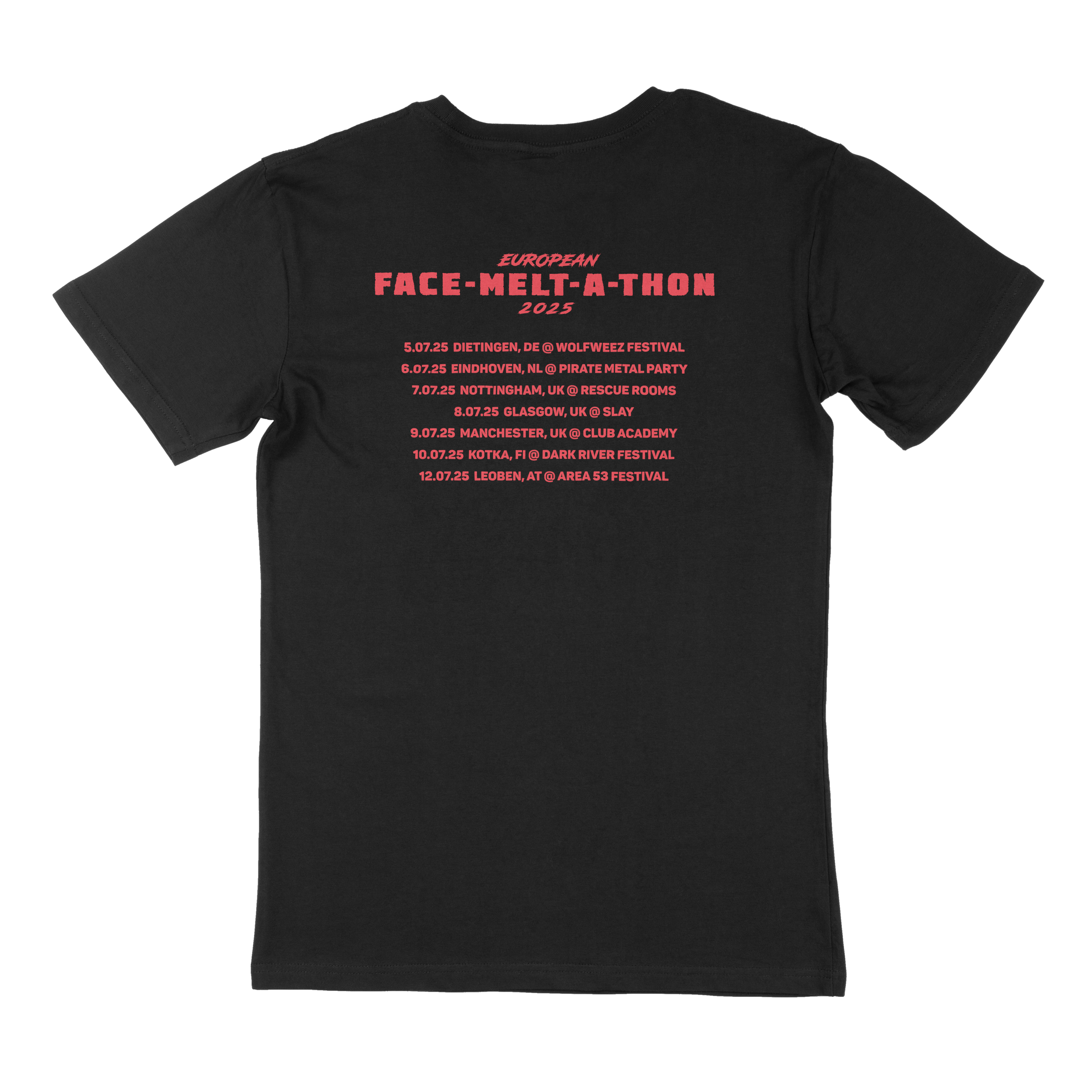 Face Melt A Thon Festivals 2025 - T-Shirt Unleash The Archers