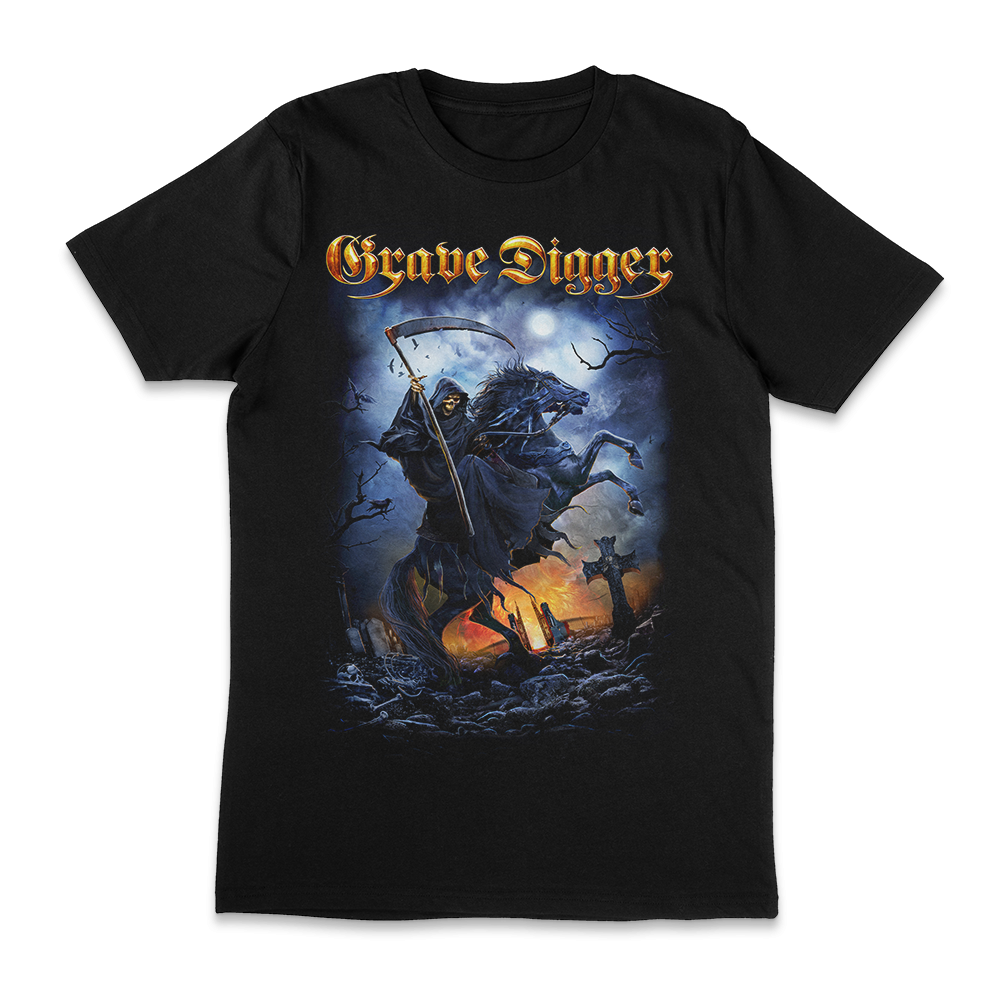 Riding Reaper - T-Shirt - Grave Digger