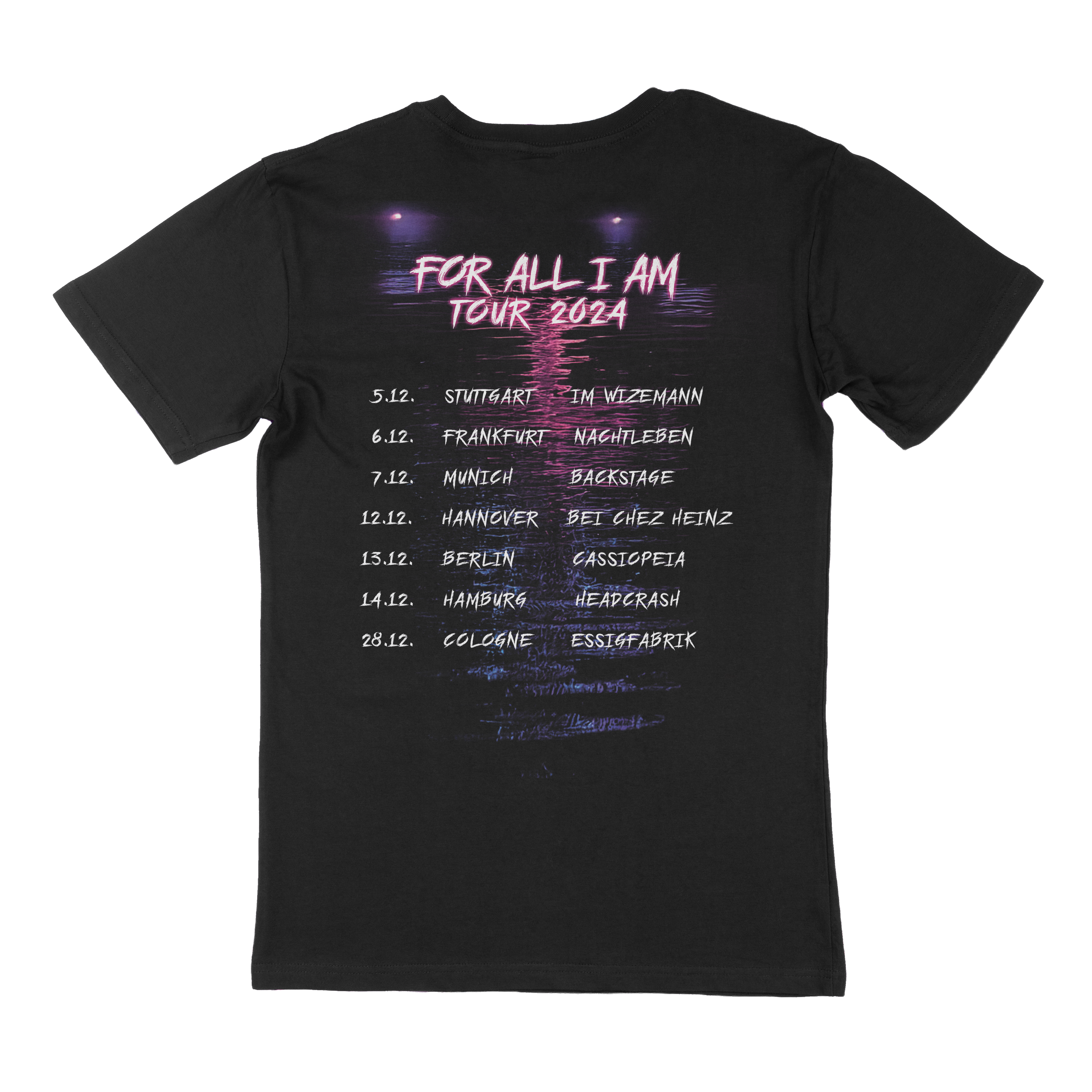 FOR ALL I AM Tour 2024 - T-Shirt Cyant