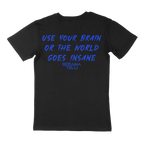 Use Your Brain Blue - T-Shirt Seraina Telli