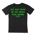 Use Your Brain Green - T-Shirt Seraina Telli