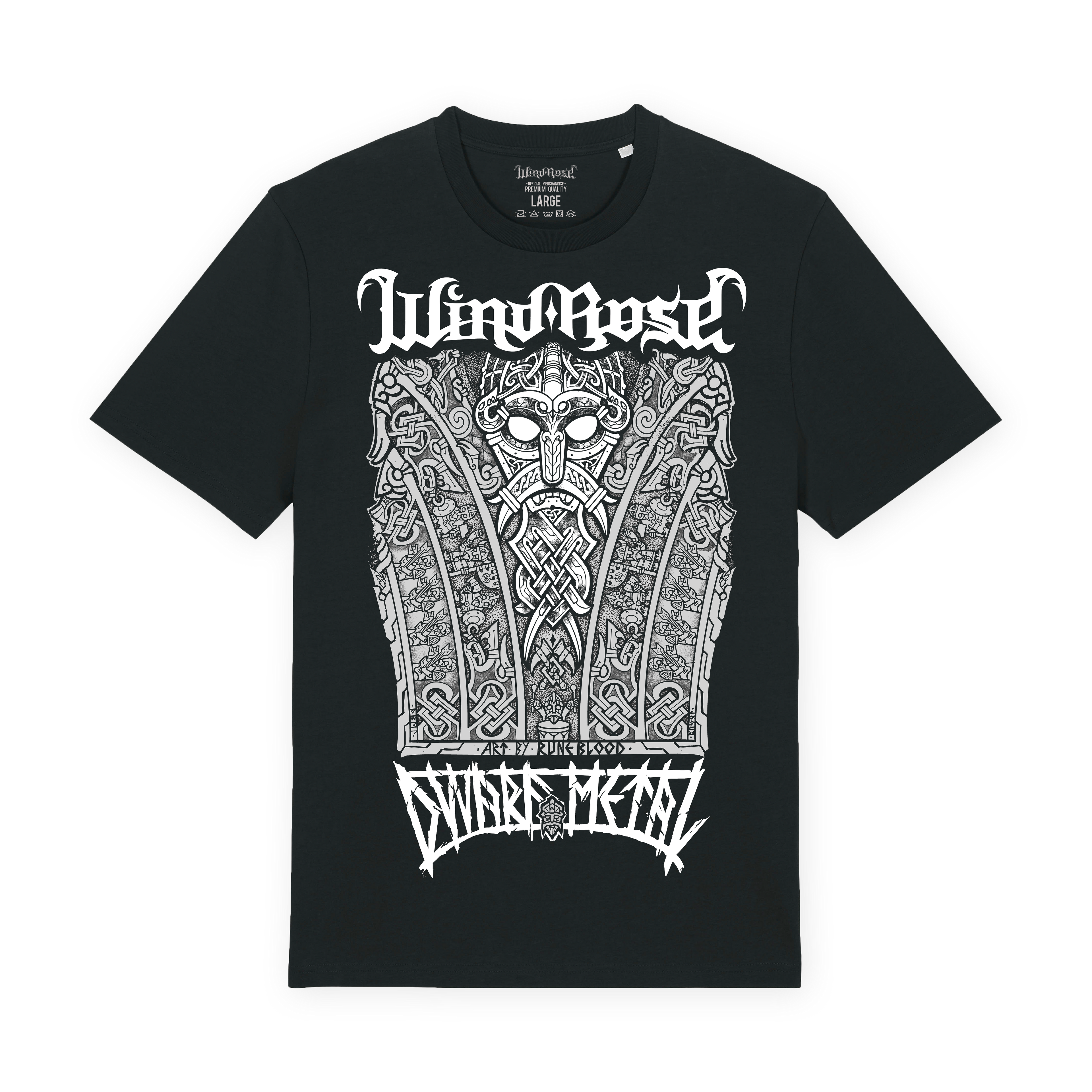Dwarf Metal - T-Shirt Wind Rose