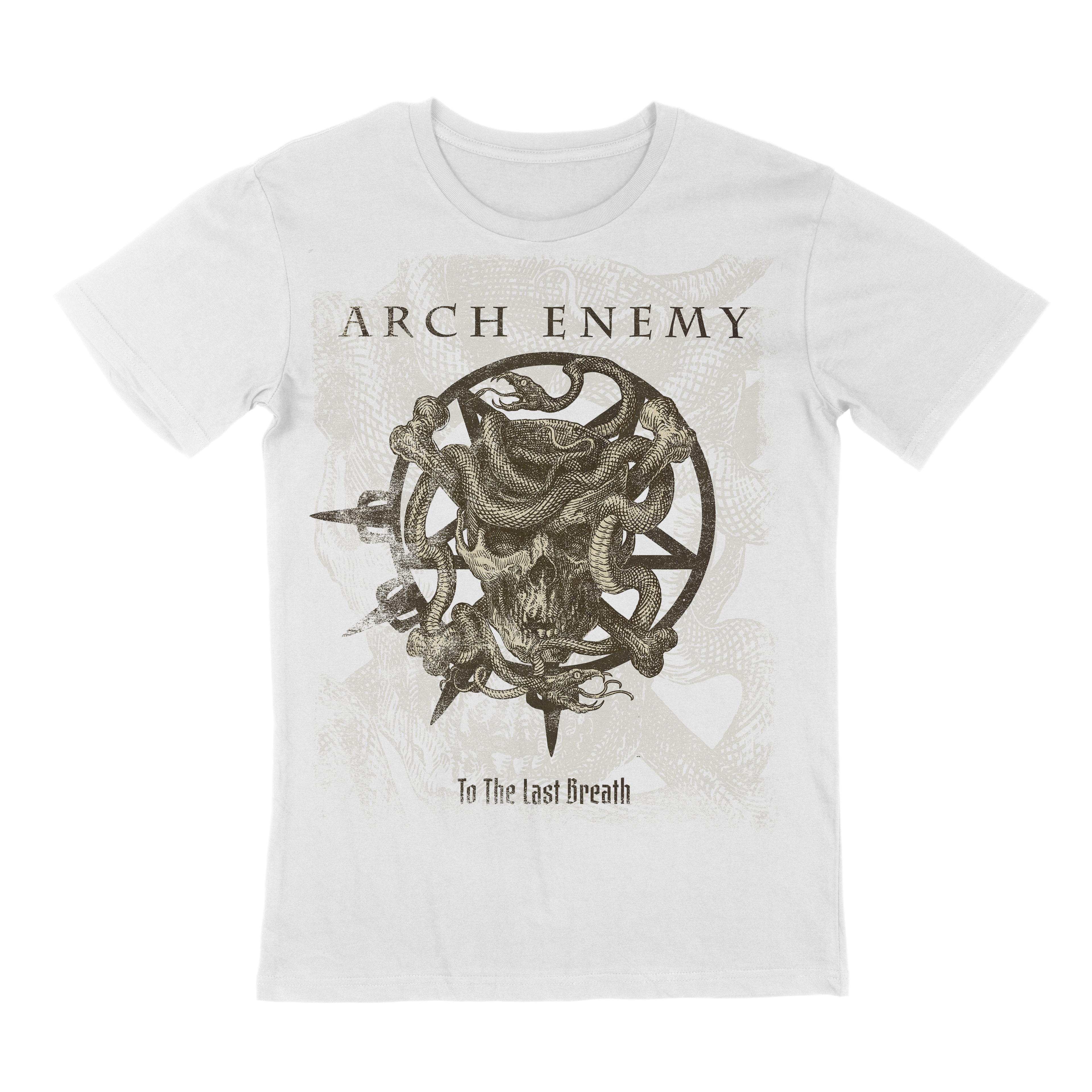To The Last Breath White - T-Shirt Arch Enemy