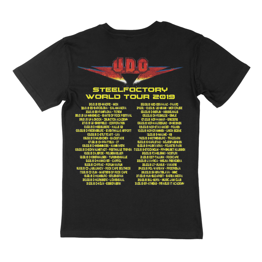 Steelfactory Tour 2019 - T-Shirt U.D.O.