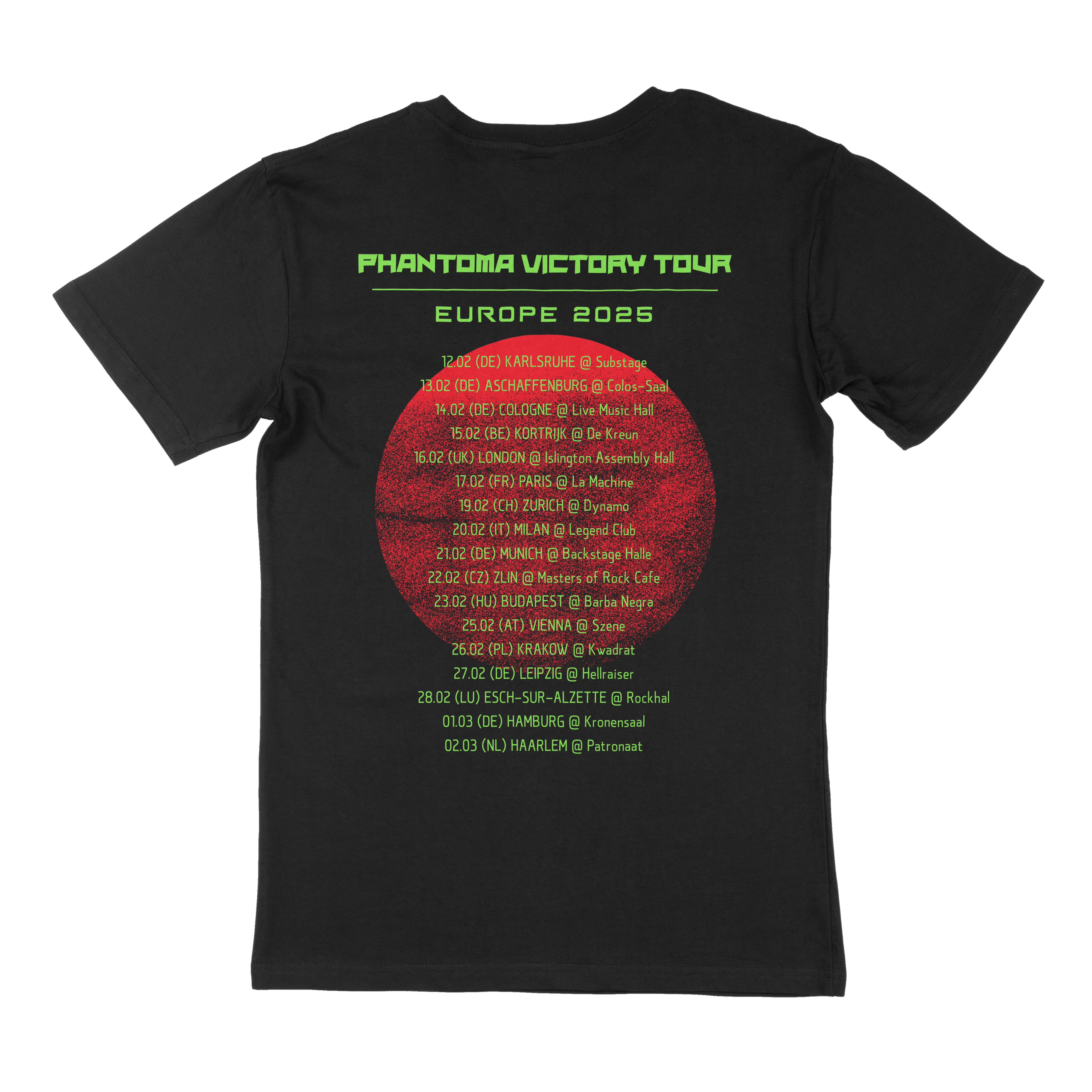 Phantoma Victory Tour 2025 - T-Shirt Unleash The Archers