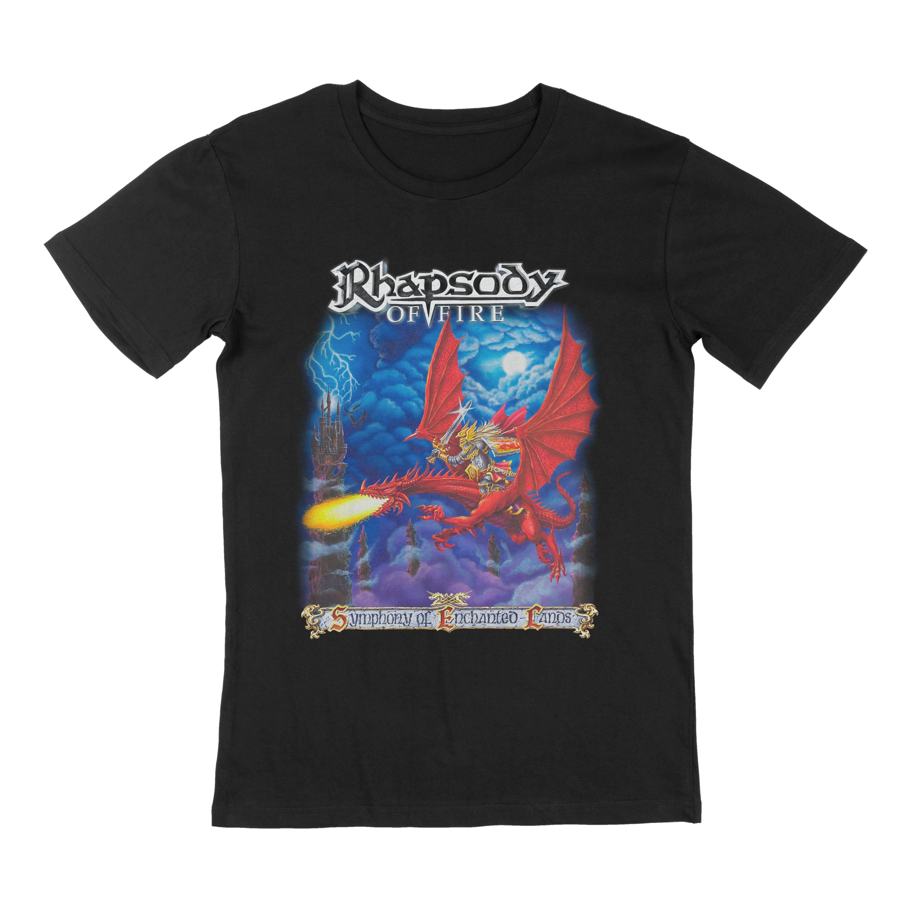 Symphony of Enchanted Lands Red Dragon - T-Shirt Rhapsody Of Fire