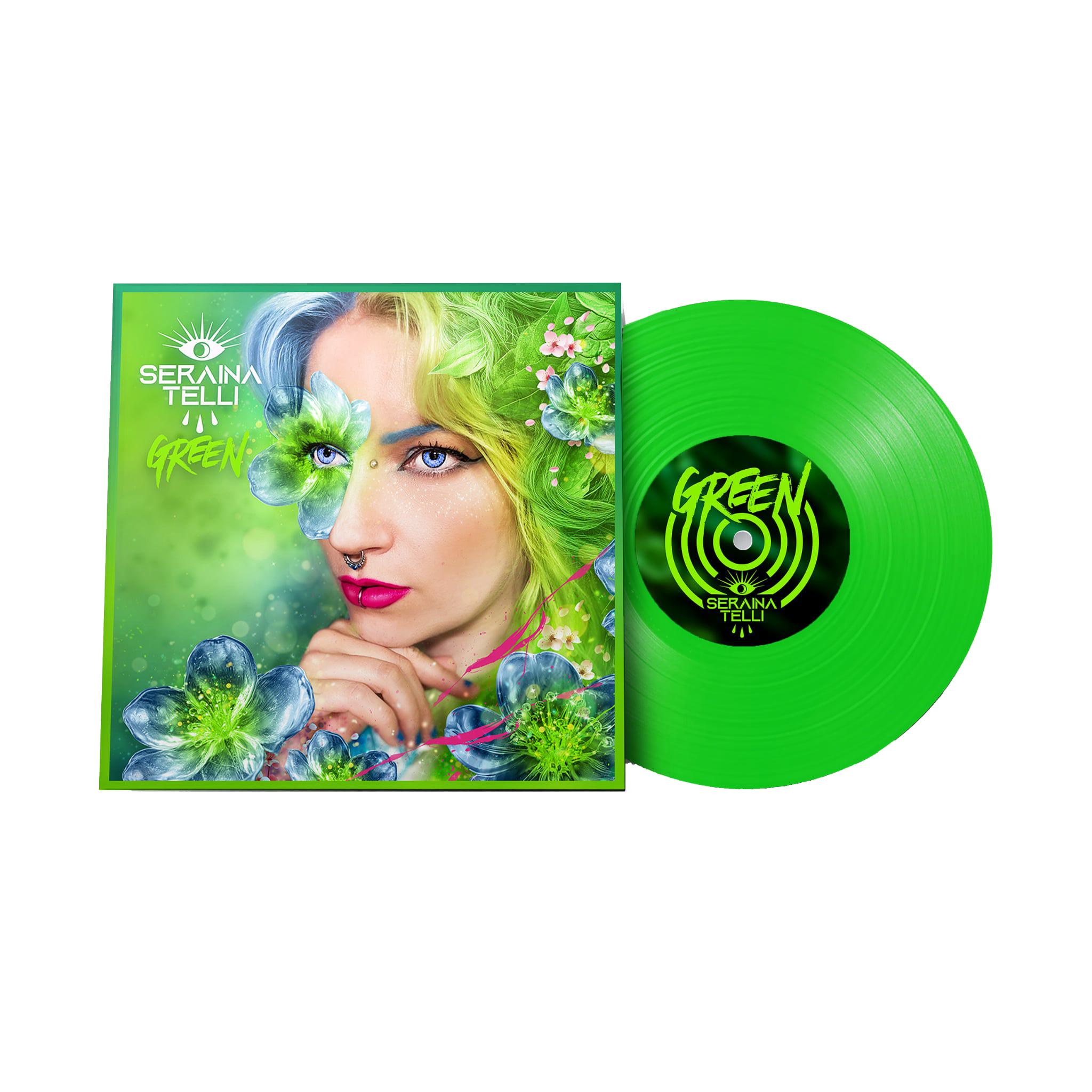 Seraina Telli - Green (Neon Green Vinyl, limited to 500) Seraina Telli