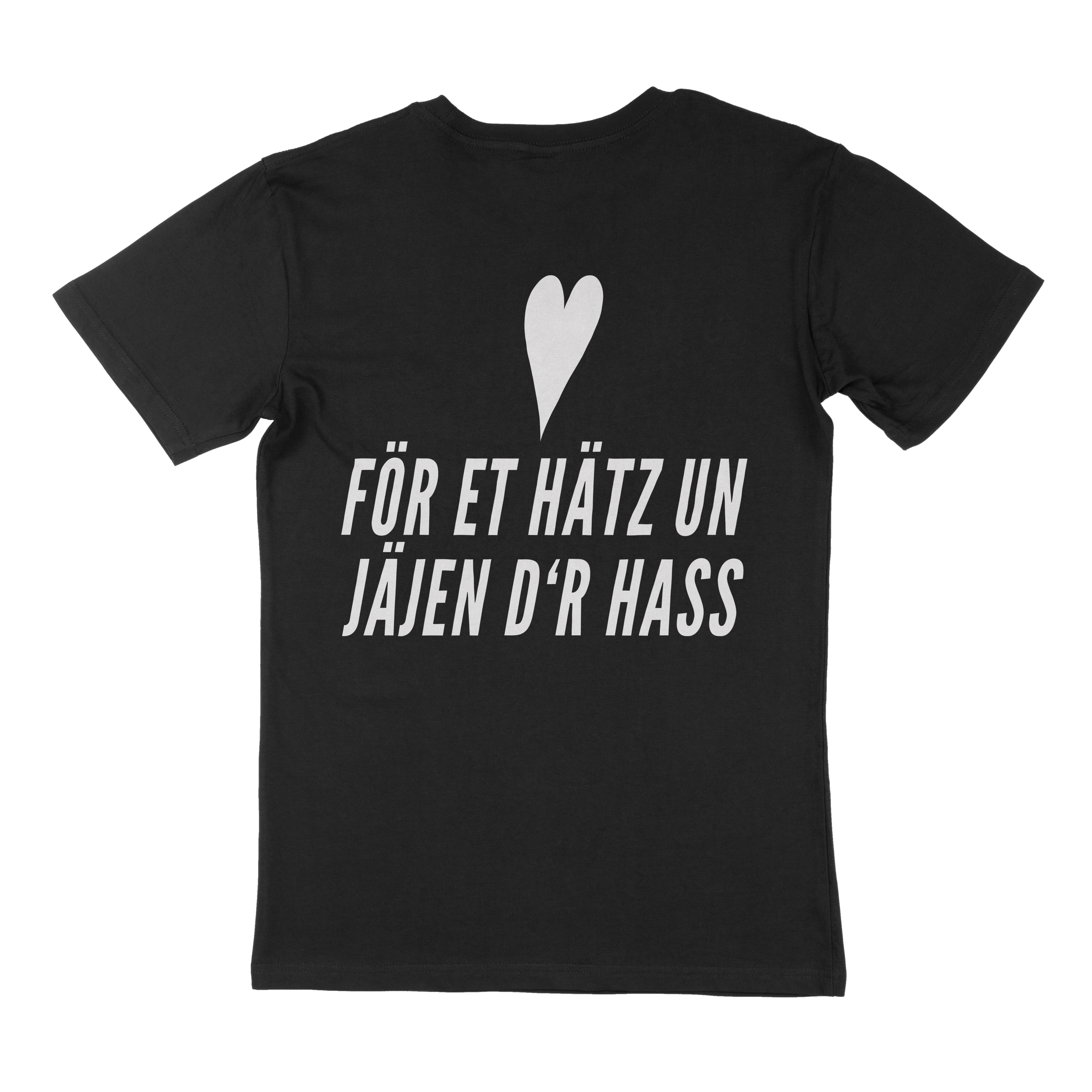 För Et Hätz - T-Shirt (Schwarz) Arsch Huh