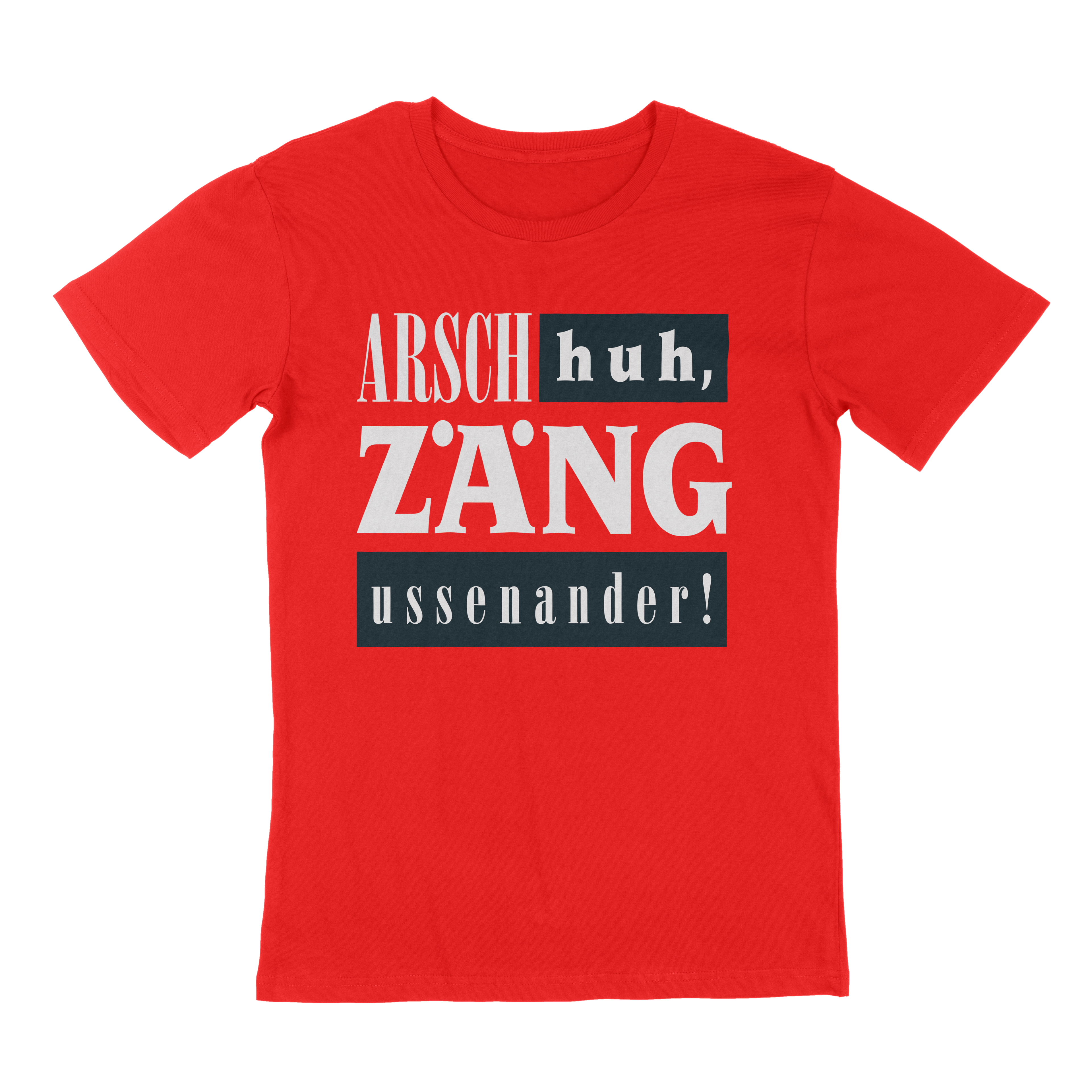 För Et Hätz - T-Shirt (Rot) Arsch Huh