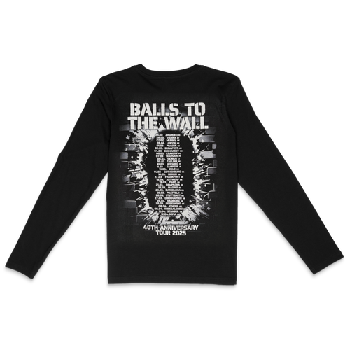 Balls to The Wall 40th Anniversary Tour 2025 Skull - Longsleeve