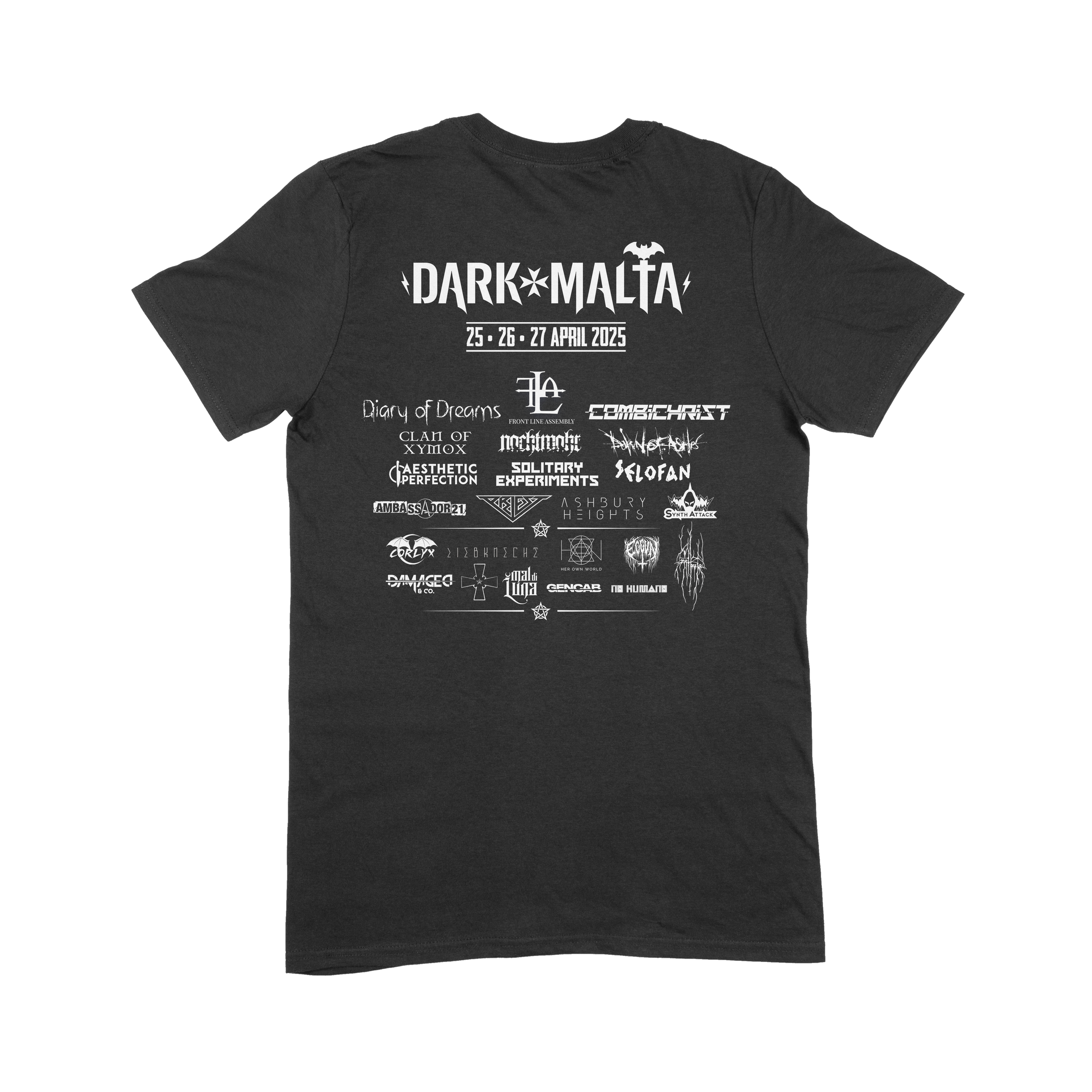 Festival 2025 - T-Shirt Dark Malta