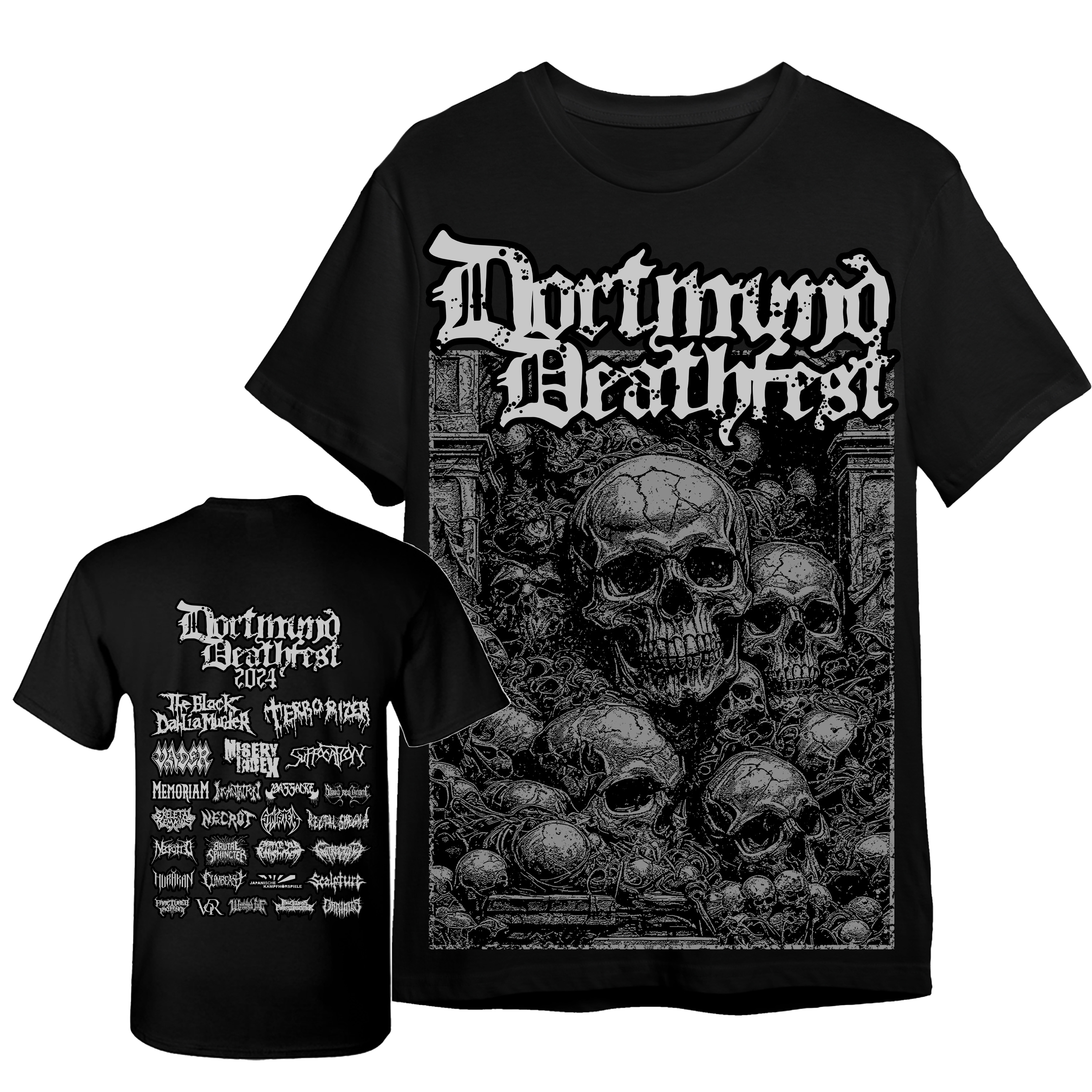 Bonehead 2024 - T-Shirt Deathfeast Open Air