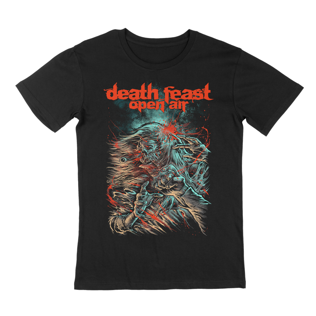 Face Punch 2018 - T-Shirt Deathfeast Open Air